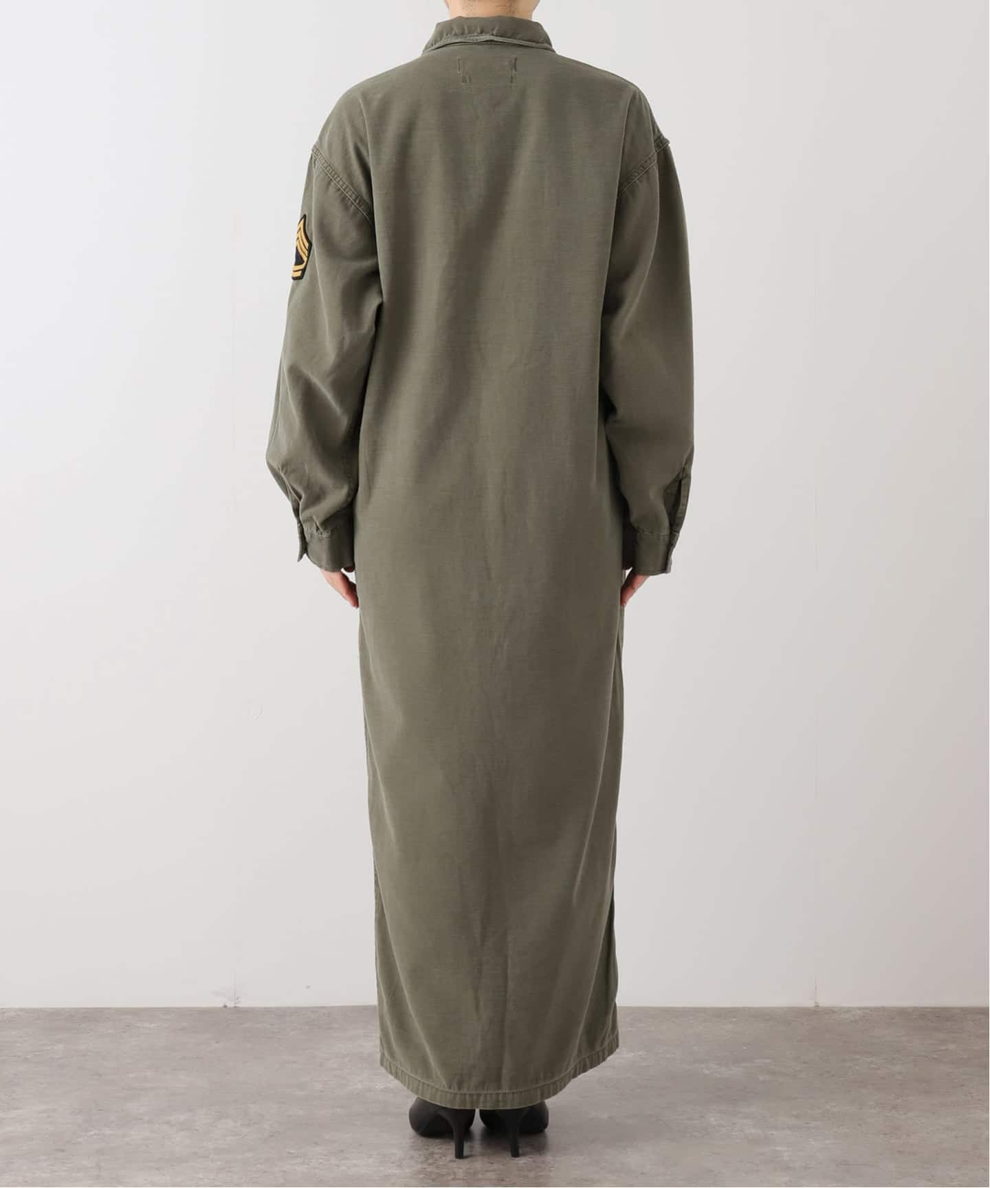 【期間限定】REMI RELIEF MILITARY SHIRTS DRESS REMI RELIEF/レミ レリーフ】 MILITARY SHIRTS DRESS（シャツ