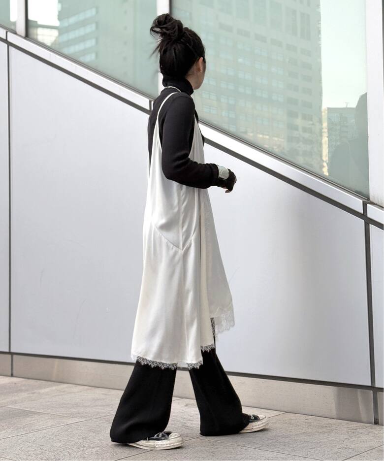 レースドッキングキャミワンピース（ワンピース）｜AP STUDIO  