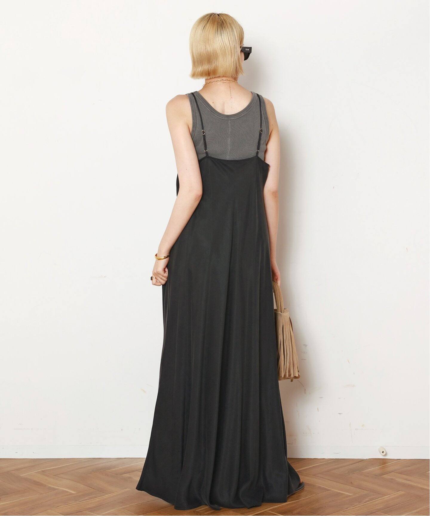 Deuxieme Classe★Camisole Dress AP STUDIO Cu/R Camisole Dress（ワンピース）｜AP STUDIO（エーピーストゥディオ