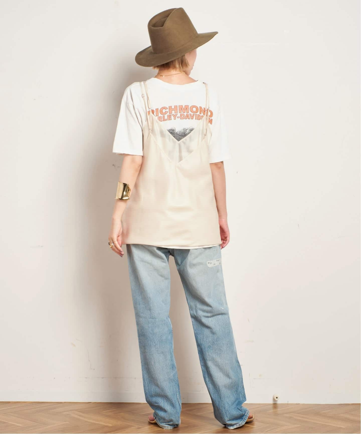 ベター BETTER 25AW DOUBLE CAMI DRESS ドレス 生成 BETTTER/ベター】DOUBLE CAMI DRESS（ワンピース）｜AP STUDIO