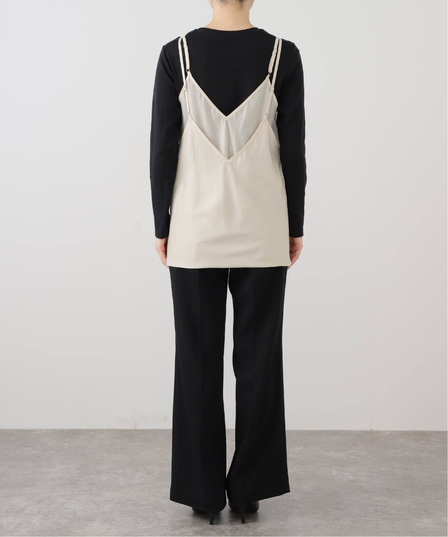 ベター BETTER 25AW DOUBLE CAMI DRESS ドレス 生成 BETTTER/ベター】DOUBLE CAMI DRESS（ワンピース）｜AP STUDIO