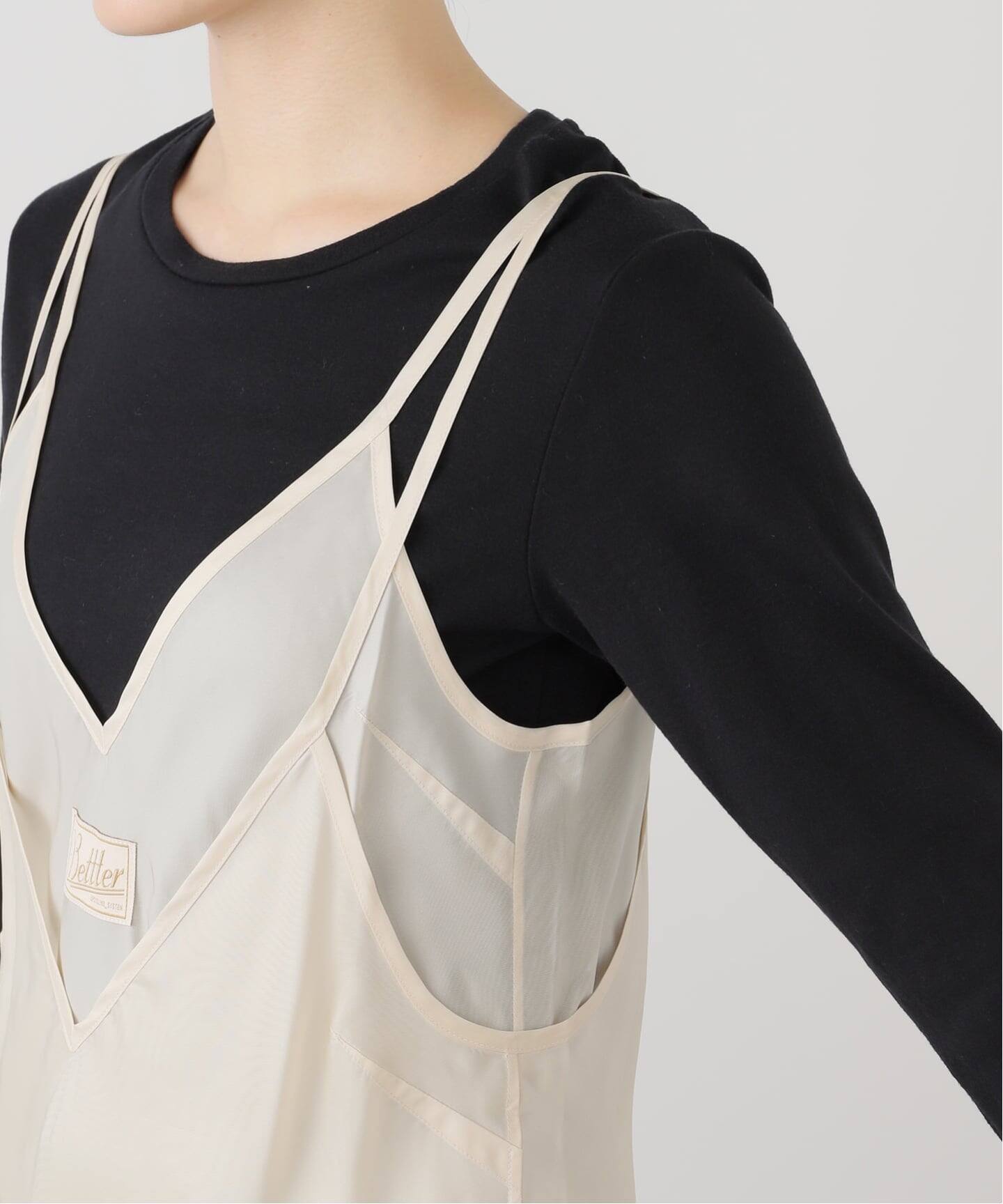 BETTTER/ベター】DOUBLE CAMI DRESS（ワンピース）｜AP STUDIO