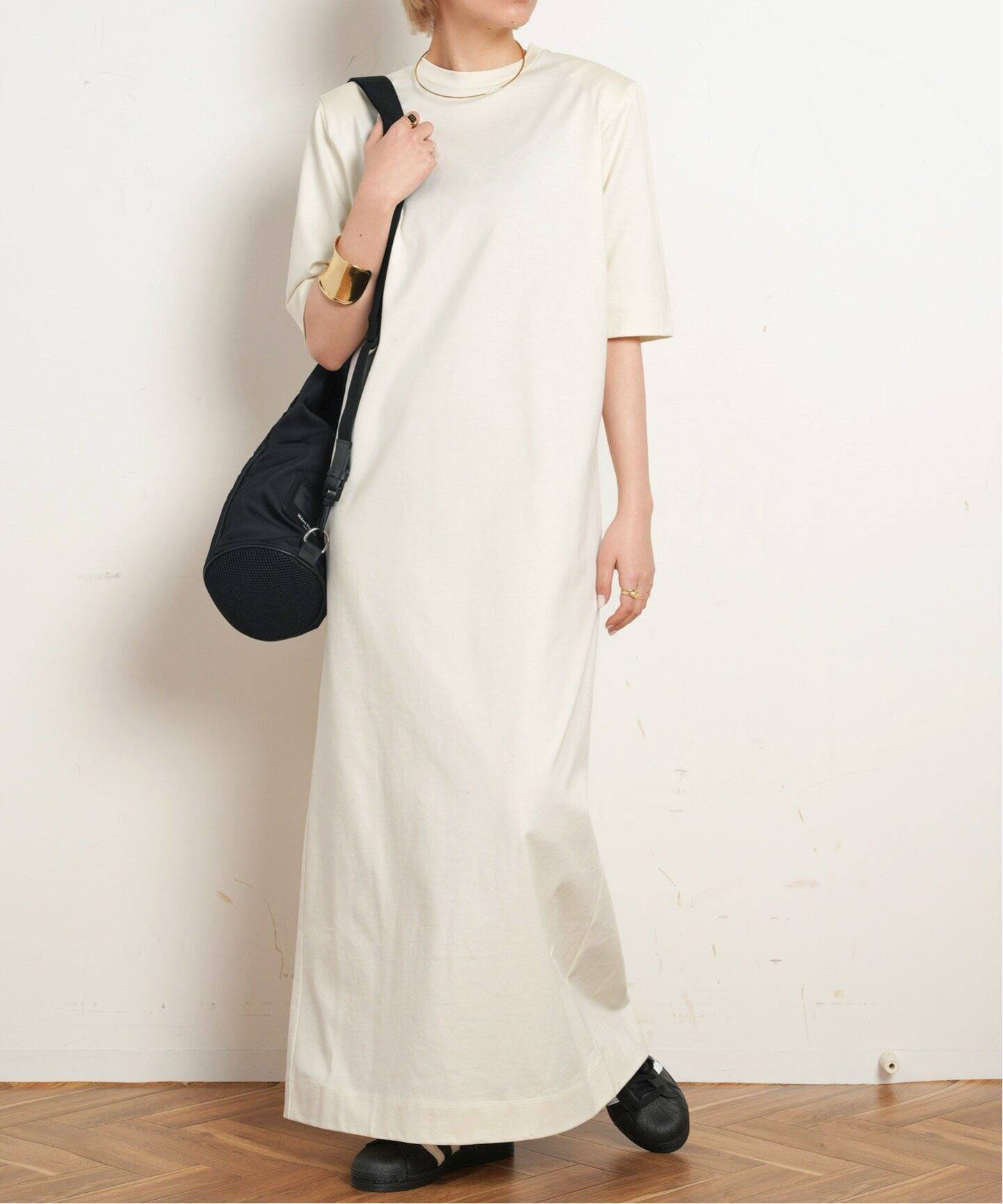お歳暮 CINOH / DRESS（ワンピース）｜AP SHOULDER POWER チノ】REFINA ワンピース