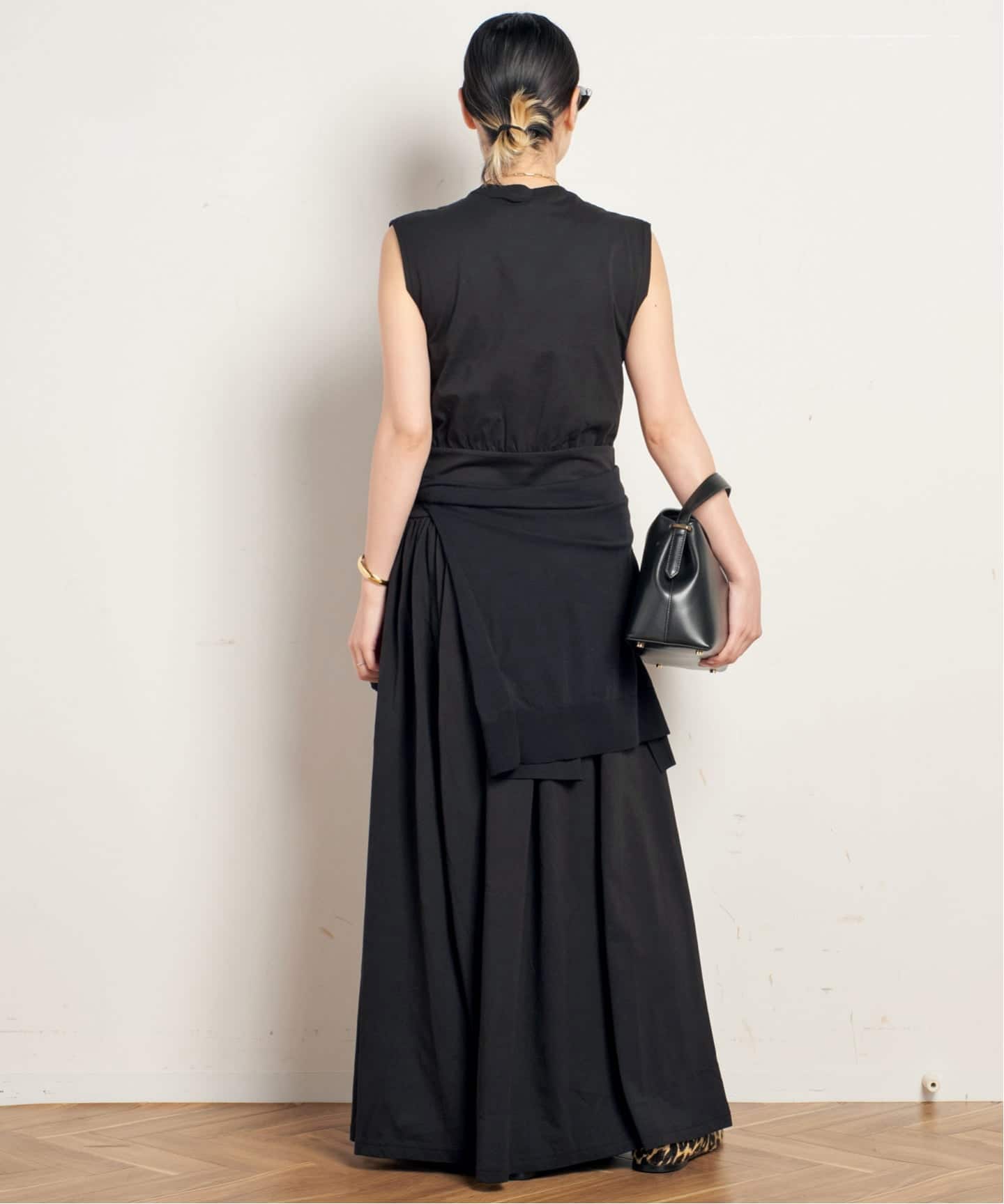 TOTEME/トーテム】SLEEVELESS COTTON TEE DRESS（ワンピース）｜AP