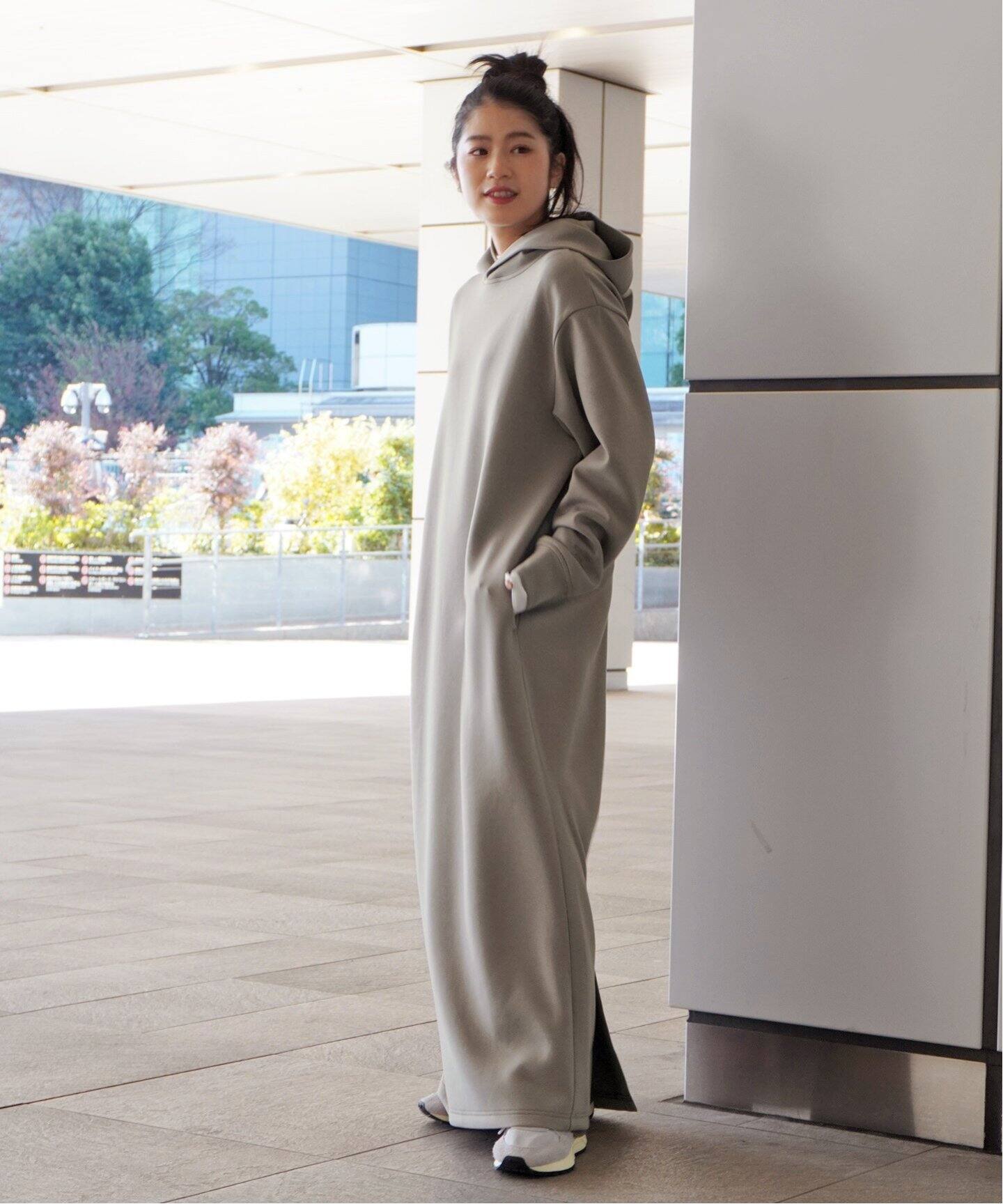 AMERICANA/アメリカーナ】別注ボンディングスウェットワンピース  