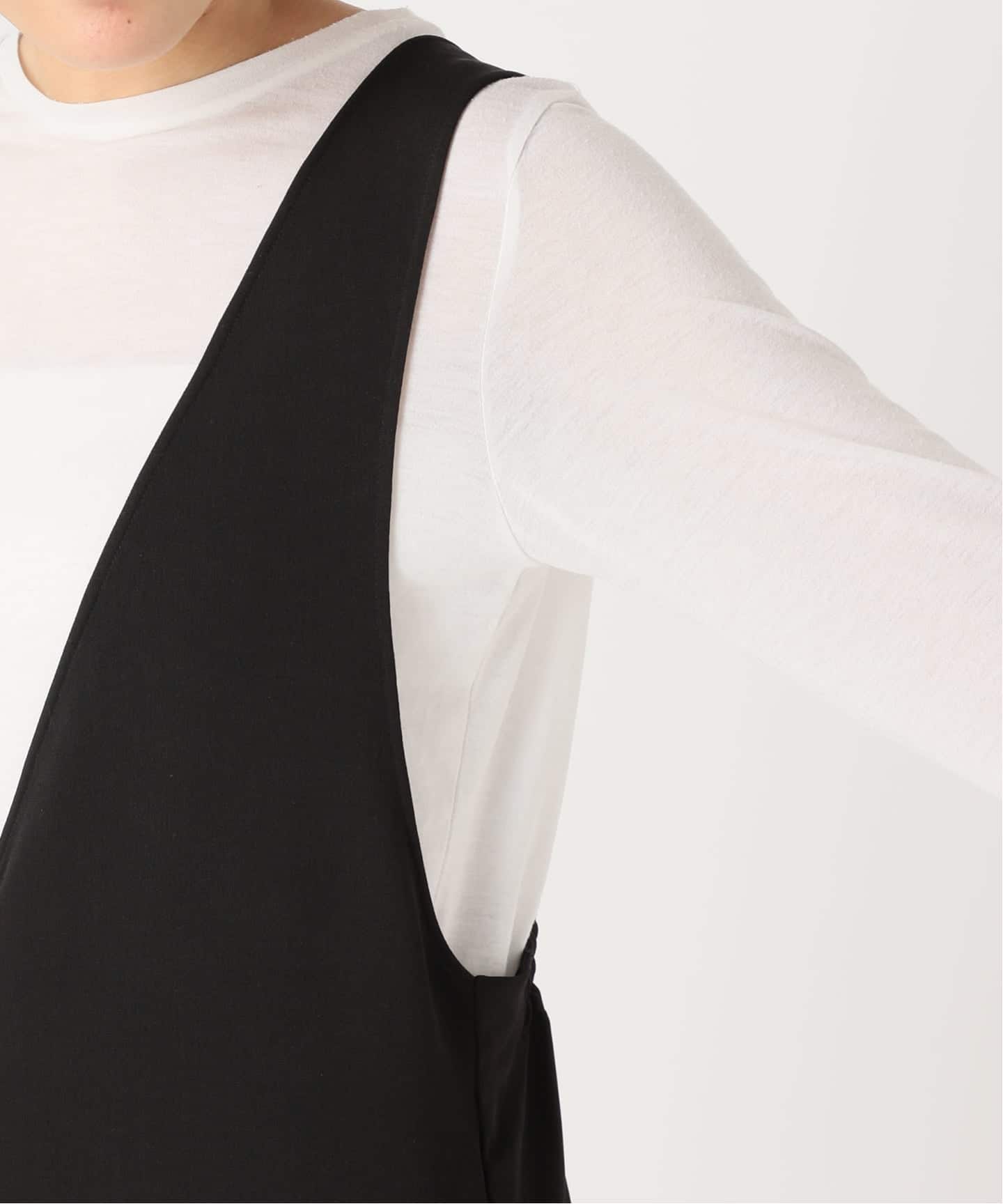 【新品】B.C STOCK＊ウォッシャブル / ディープVリーンサロペット ウォッシャブル / ディープVリーンサロペット（サロペット