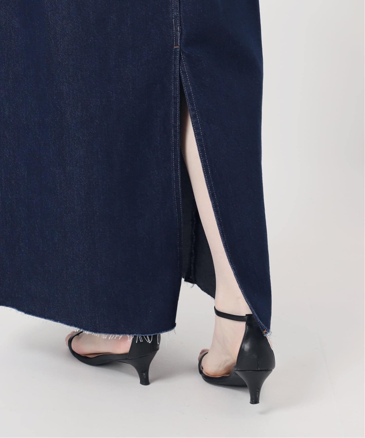ウォッシャブル / DU JOUR / デュ ジュール SQUARE JEAN PINAFORE