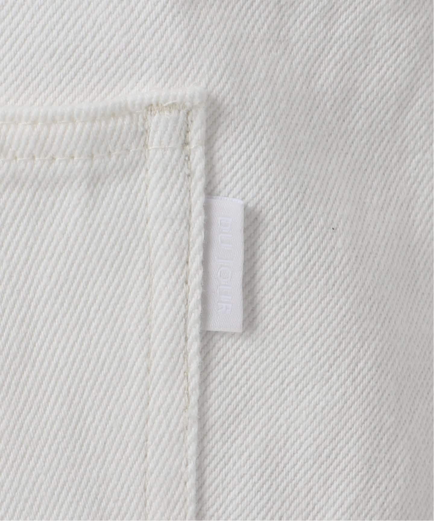 ウォッシャブル / DU JOUR / デュ ジュール SQUARE JEAN PINAFORE
