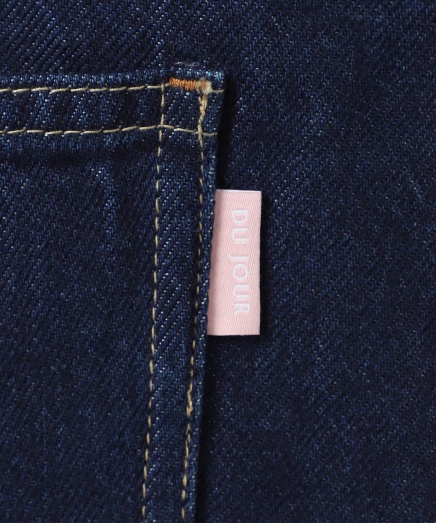 ウォッシャブル / DU JOUR / デュ ジュール SQUARE JEAN PINAFORE