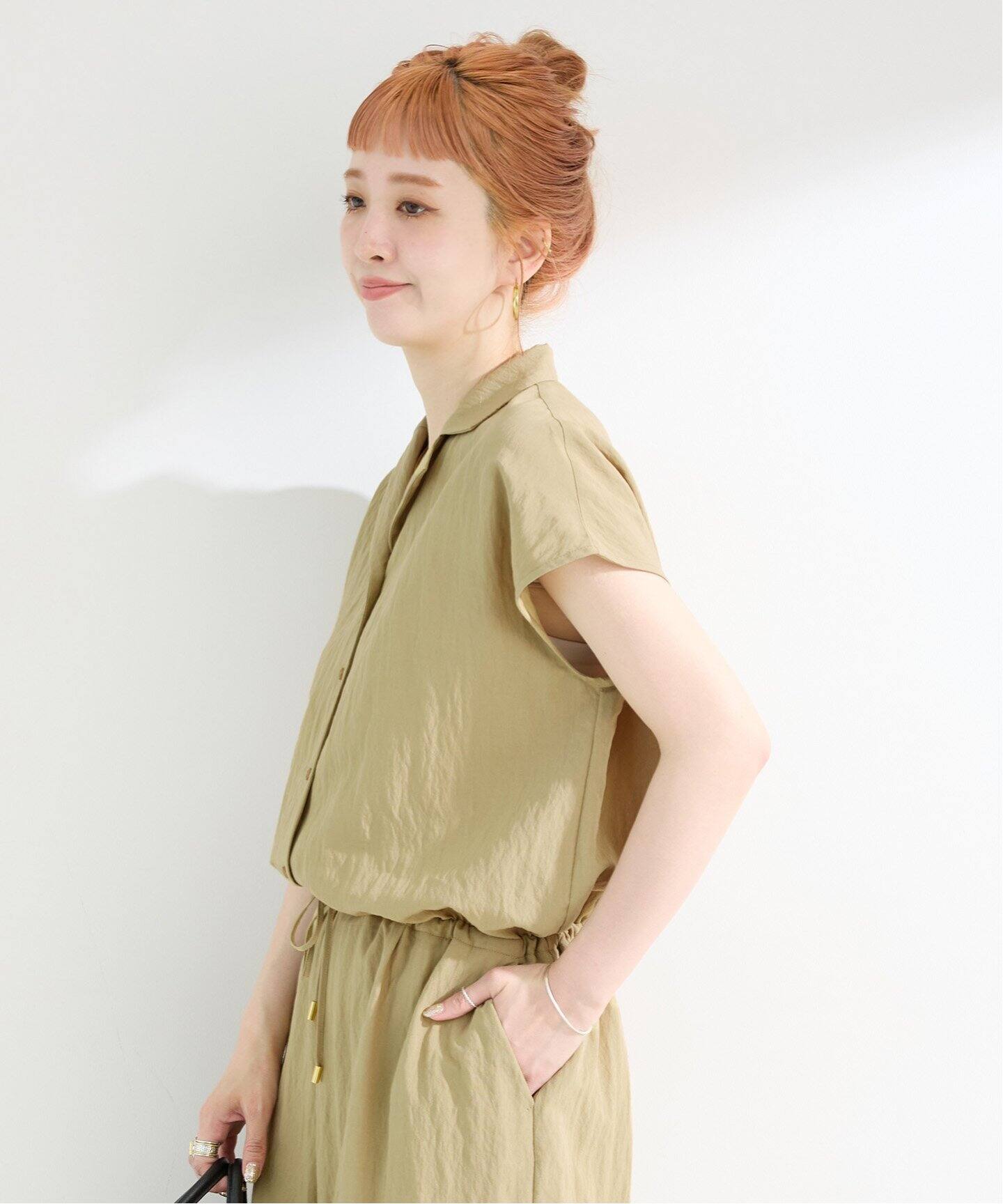 B.C STOCK ジャンプスーツ　オールインワン WEB限定】手洗い可 / ジャンプスーツ（つなぎ／オールインワン