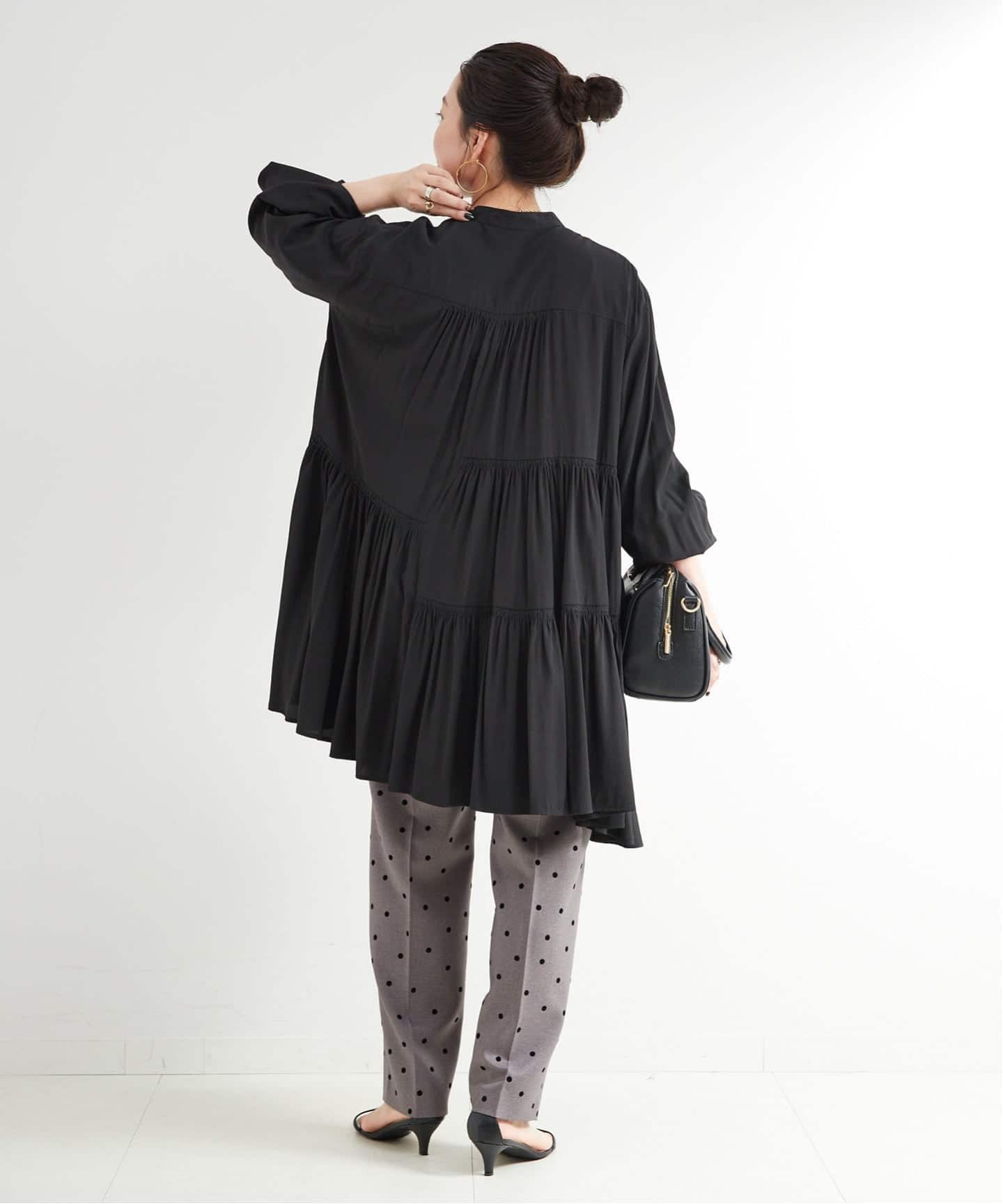 手洗い可 / ティアードミニワンピース（ワンピース）｜B.C STOCK