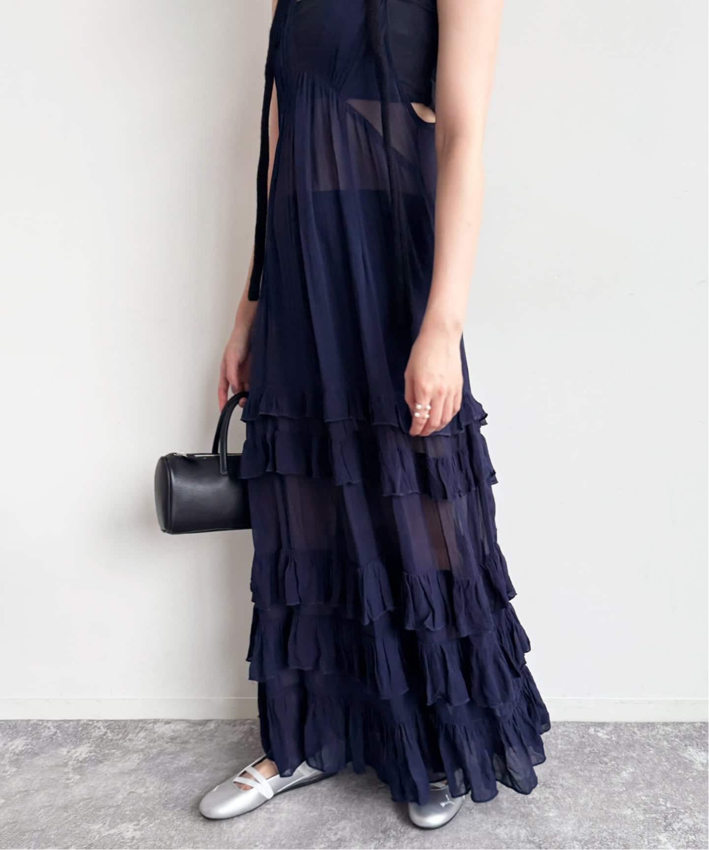 EDIT.FOR LULU ミディ丈ワンピース EDIT. FOR LULU（エディットフォールル）の「【ne Quittez pas