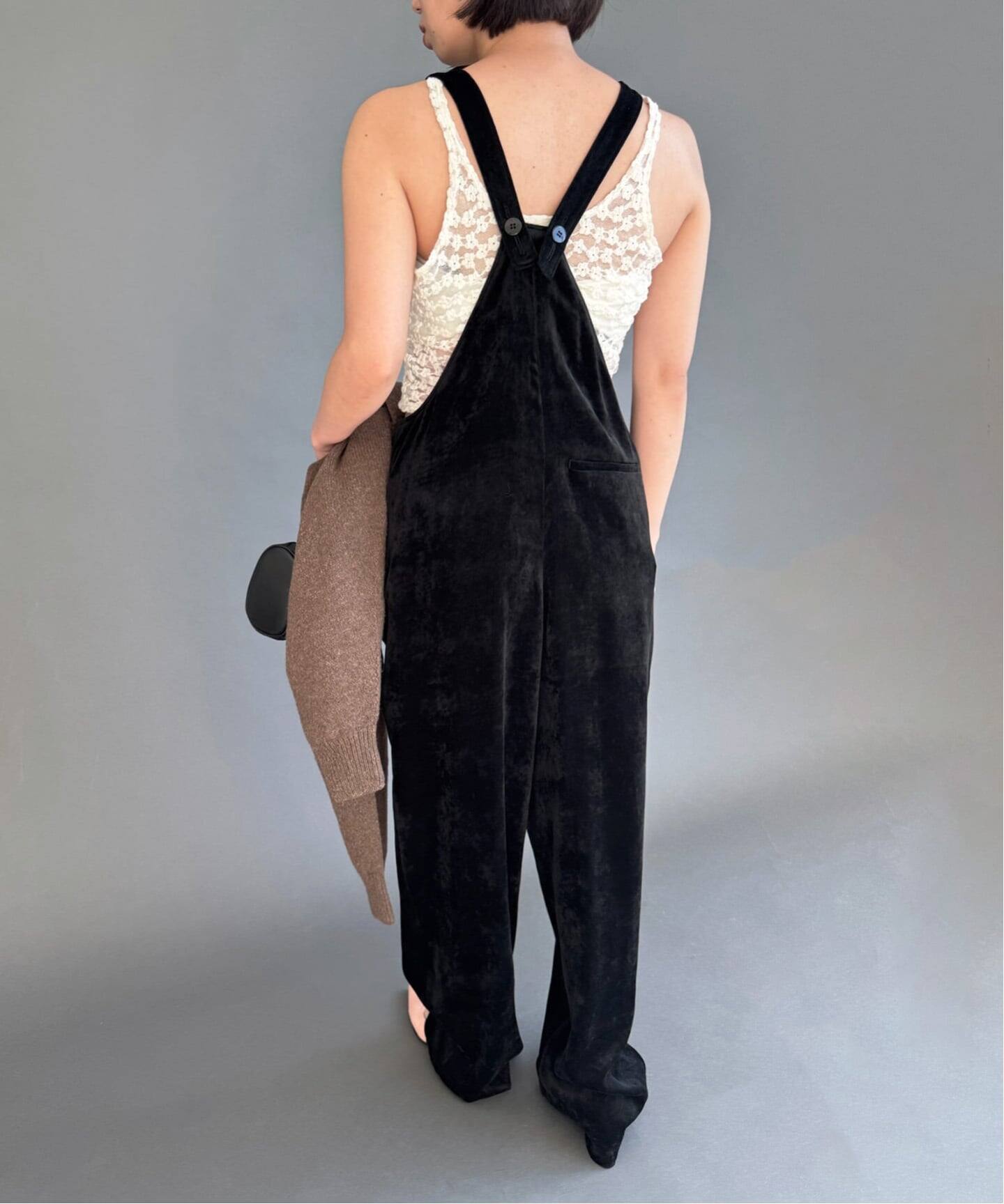 ベルベットオールインワン（サロペット／オーバーオール）｜EDIT