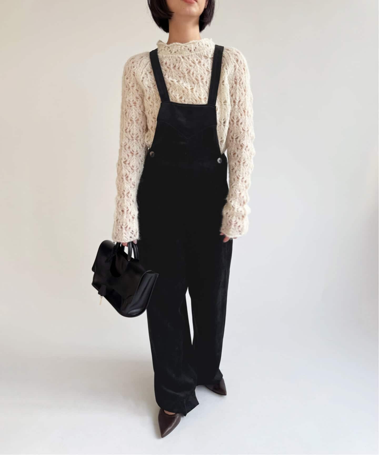 エディットフォールル　ベロアオールインワン ベルベットオールインワン（サロペット／オーバーオール）｜EDIT