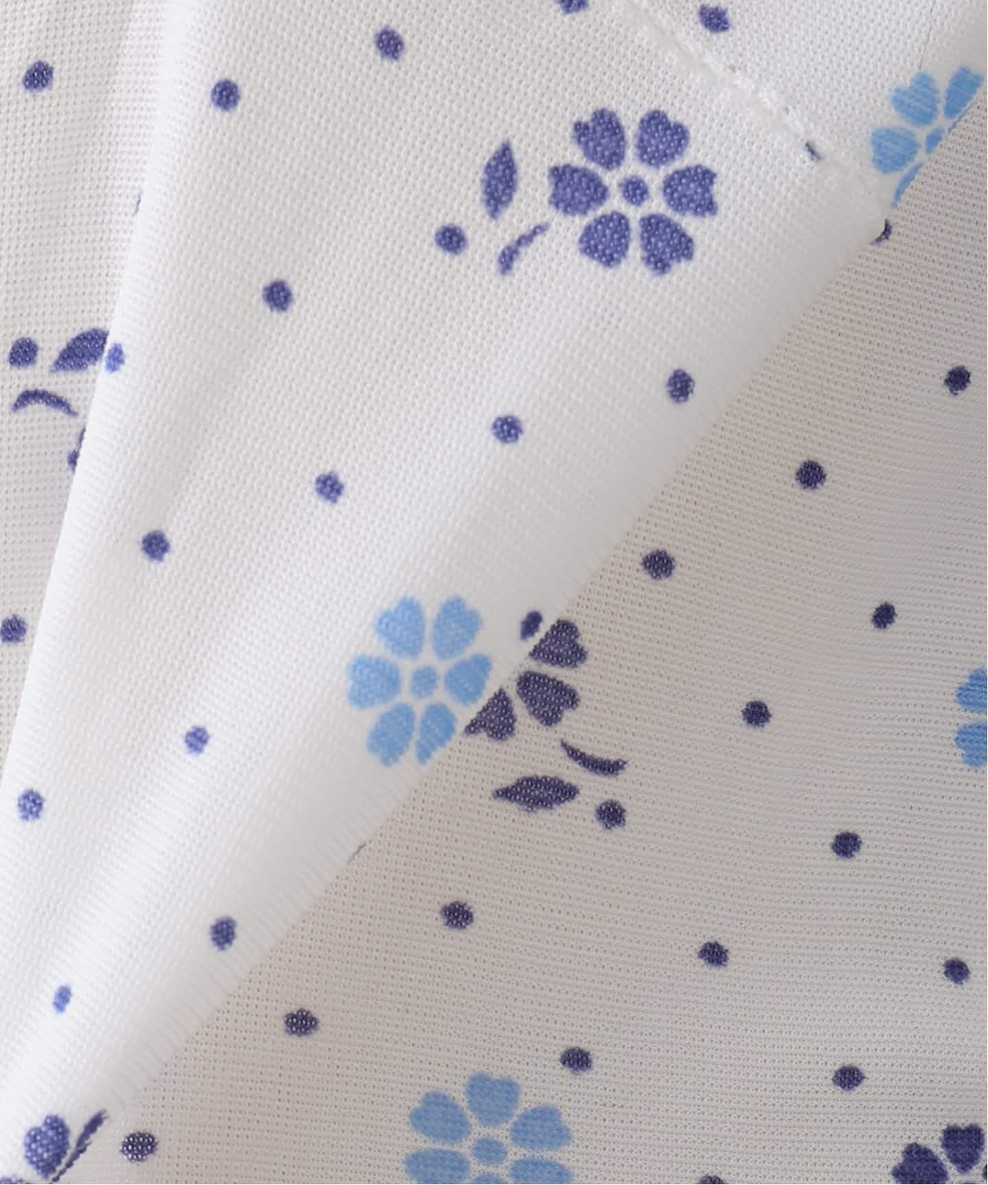 LULU vintage ブルーフラワープリント OP（ワンピース）｜EDIT.FOR