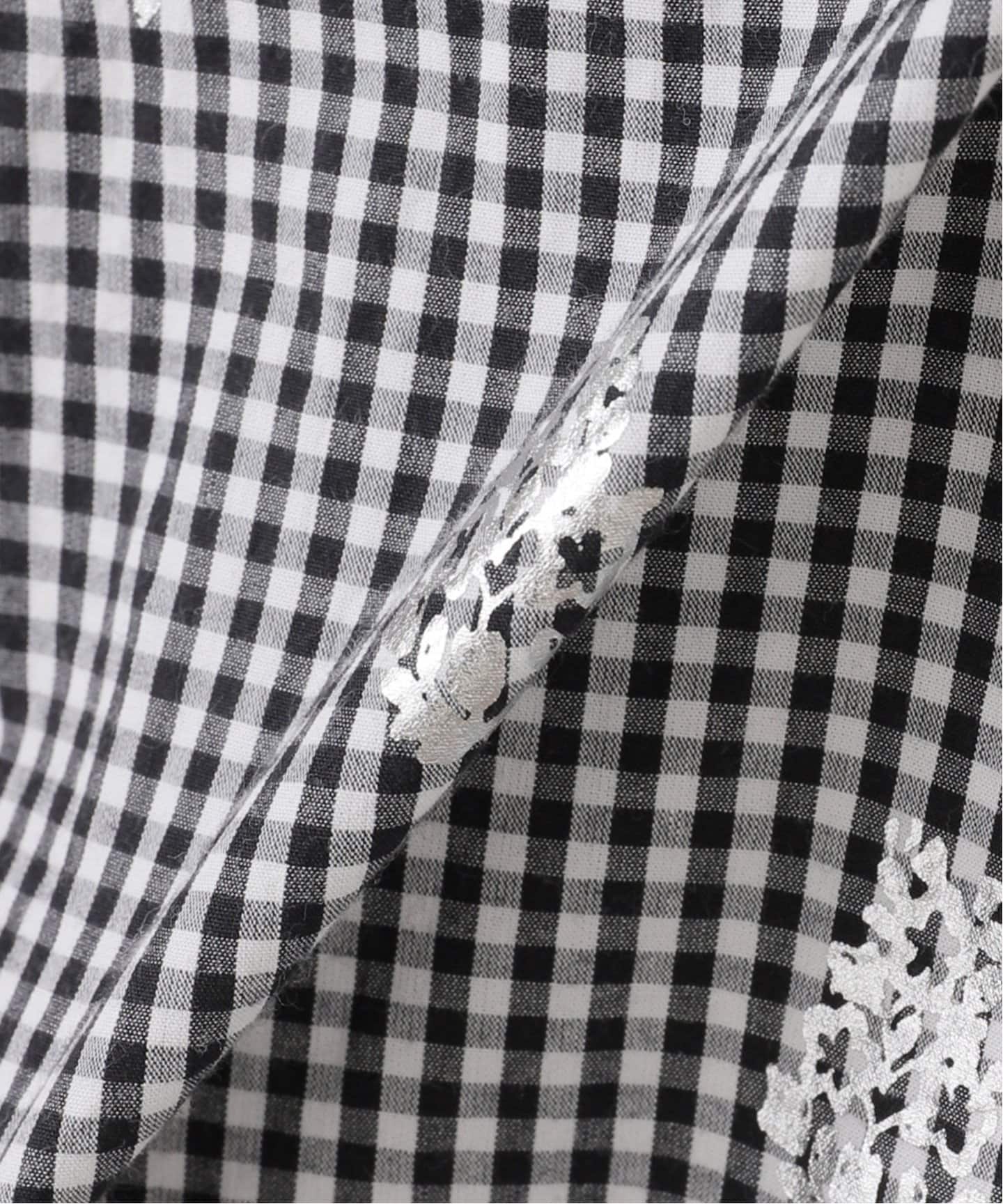 追加》【ne Quittez pas / ヌキテパ】POPLIN FOIL PRINT SLEEVEL