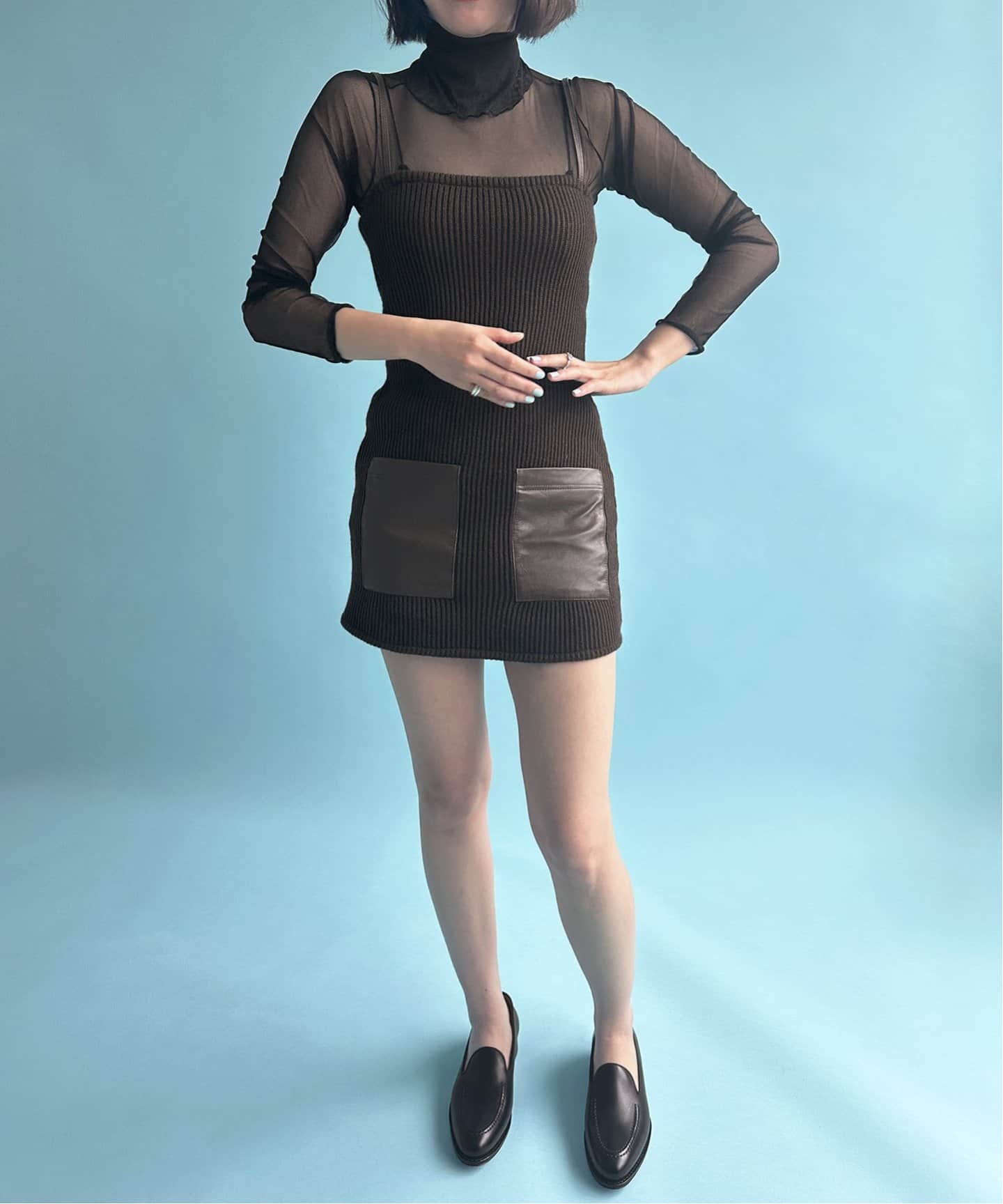gimaguas/ギマガス】COMBO MINI DRESS（ワンピース）｜EDIT.FOR