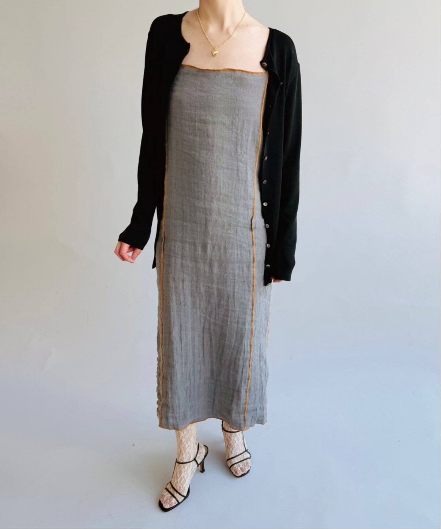 BASERANGE/ベースレンジ】SHOK SLIP DRESS（ワンピース）｜EDIT.FOR  