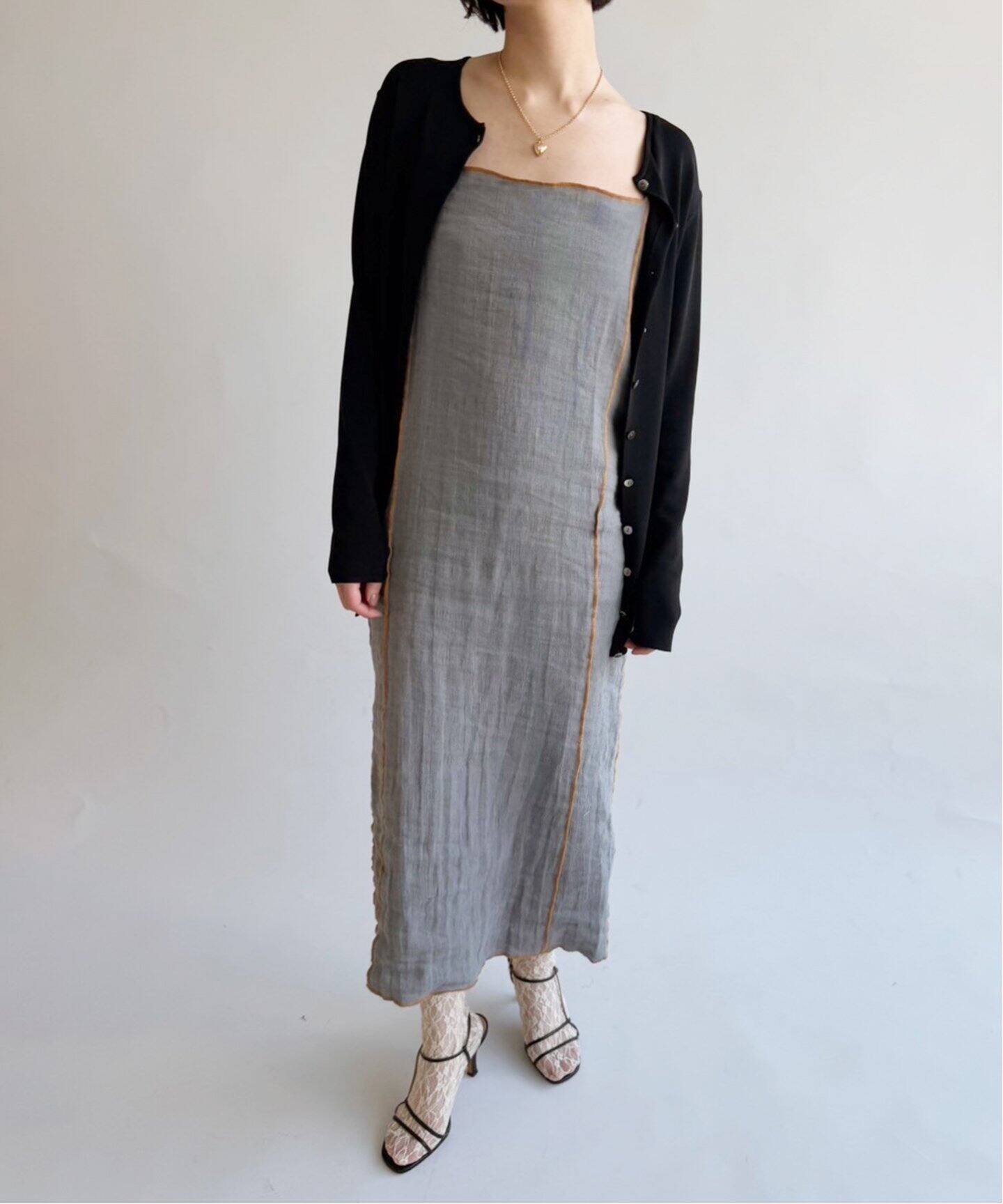 BASERANGE/ベースレンジ】SHOK SLIP DRESS（ワンピース）｜EDIT.FOR 