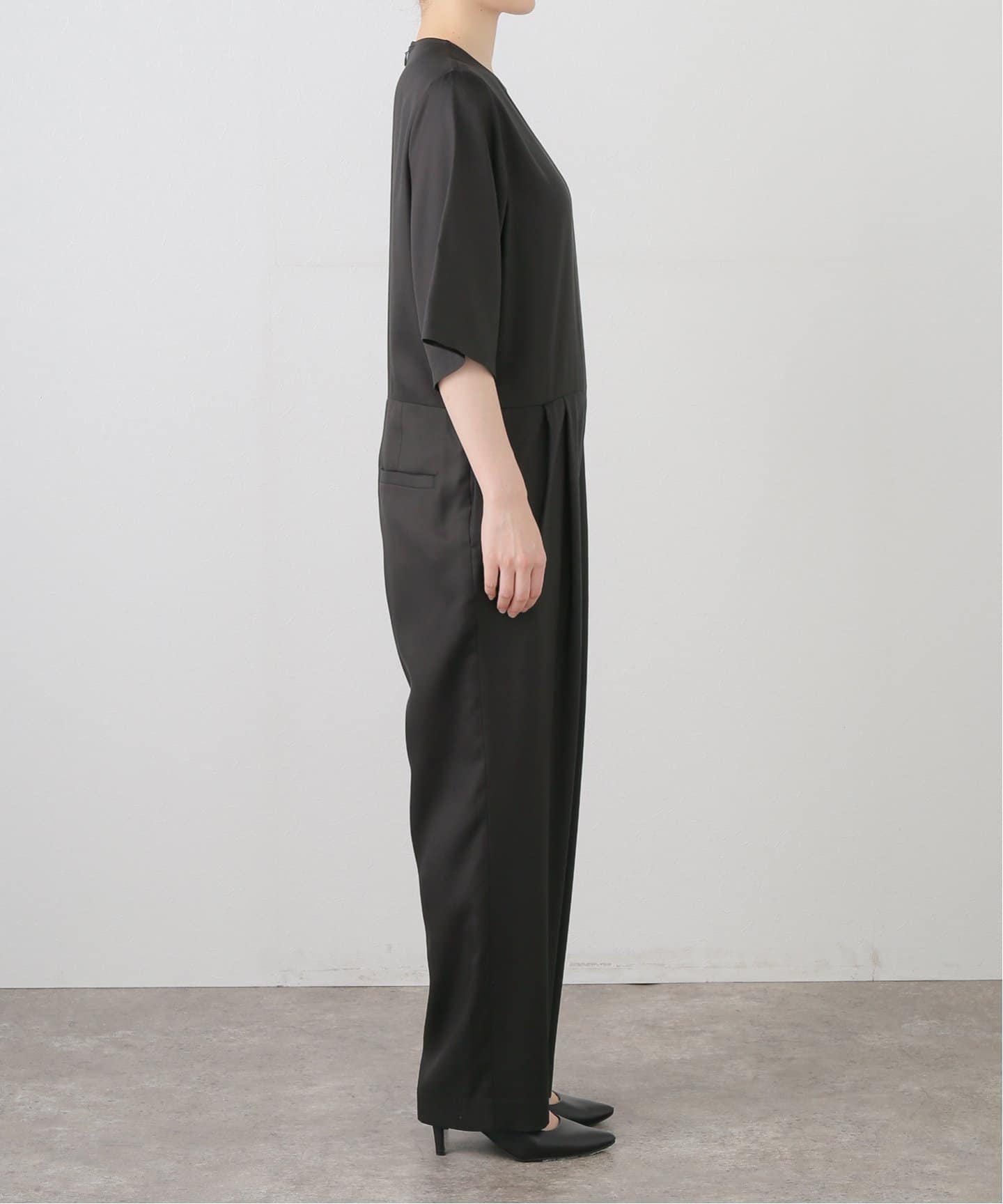 IENA オールインワン　美品 Maison IENA リヨセルオールインワン（つなぎ／オールインワン