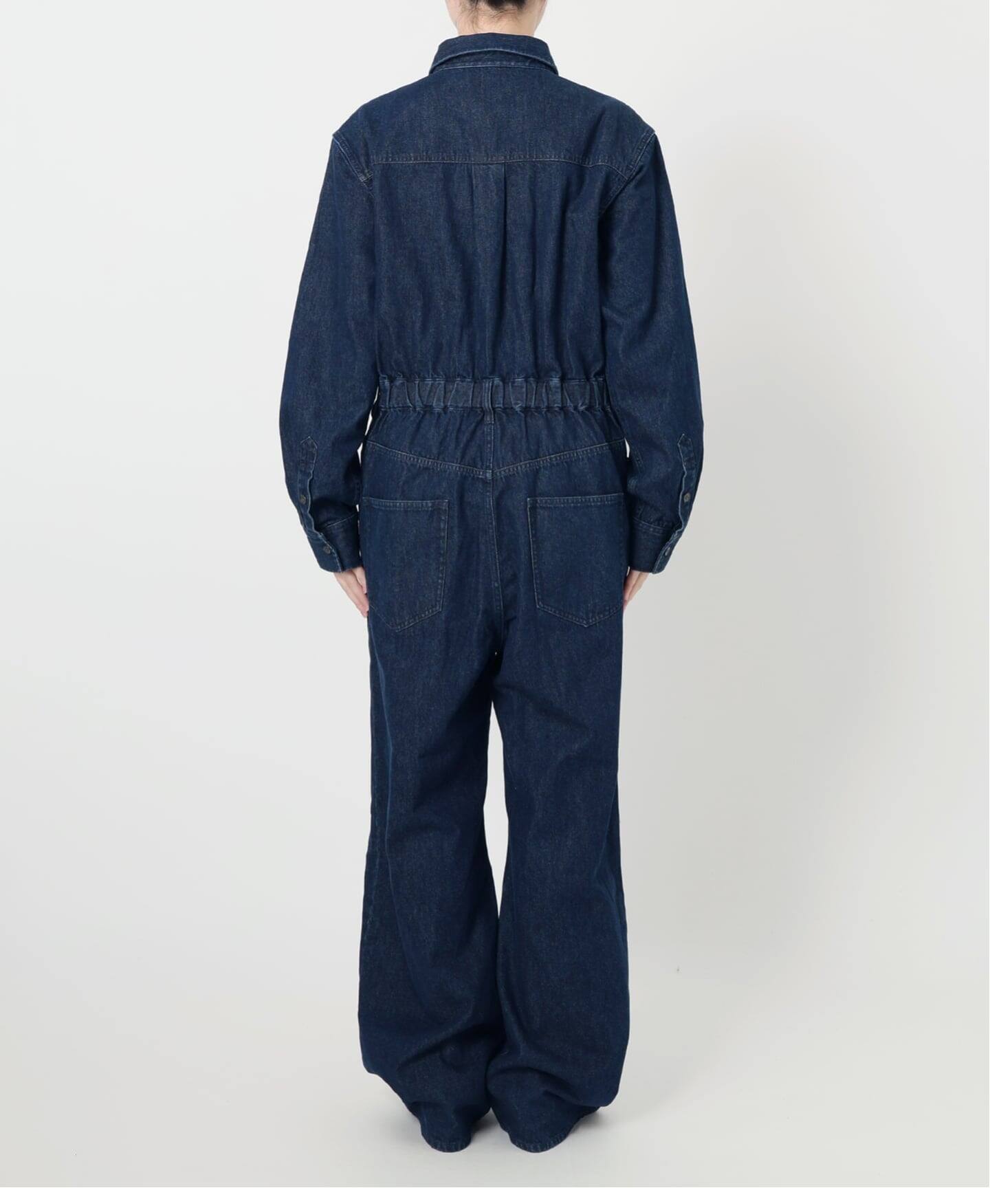Maison IENAデニムジャンプスーツ（つなぎ／オールインワン）｜IENA