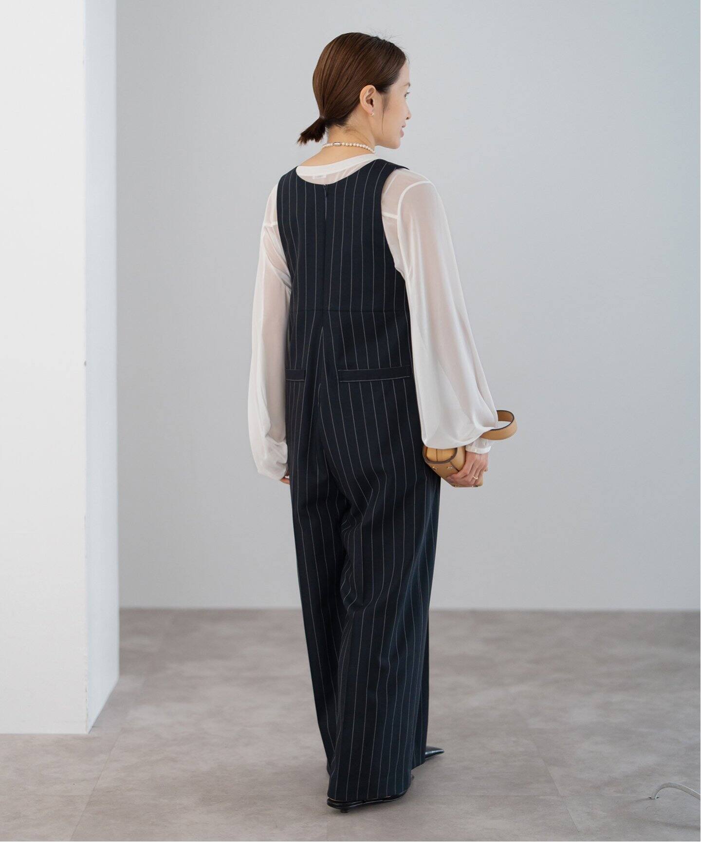 最終価格☆試着のみ IENA Uネックサロペット38 