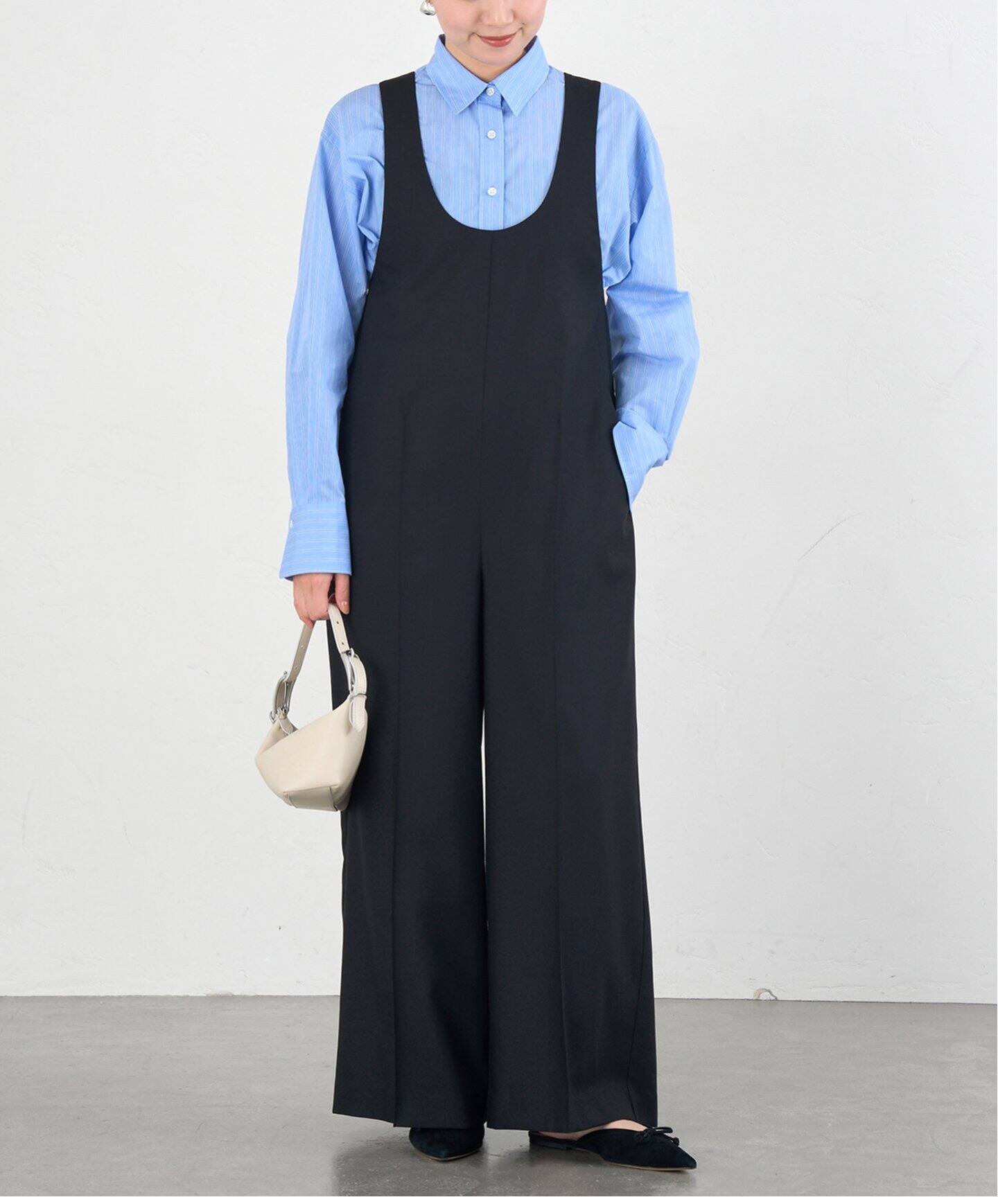 最終価格☆試着のみ IENA Uネックサロペット38 