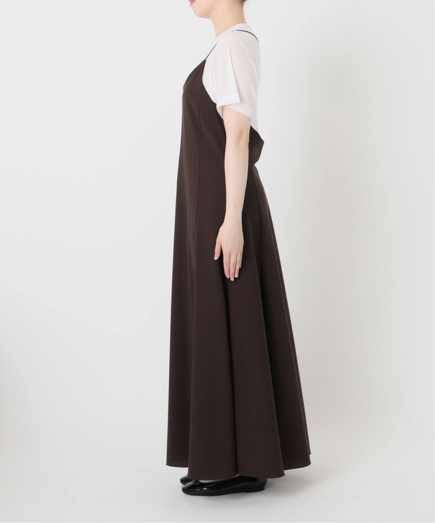 【tamagirl】IENA イエナ 予約》トロピカルWOOL キャミソールワンピース（ワンピース