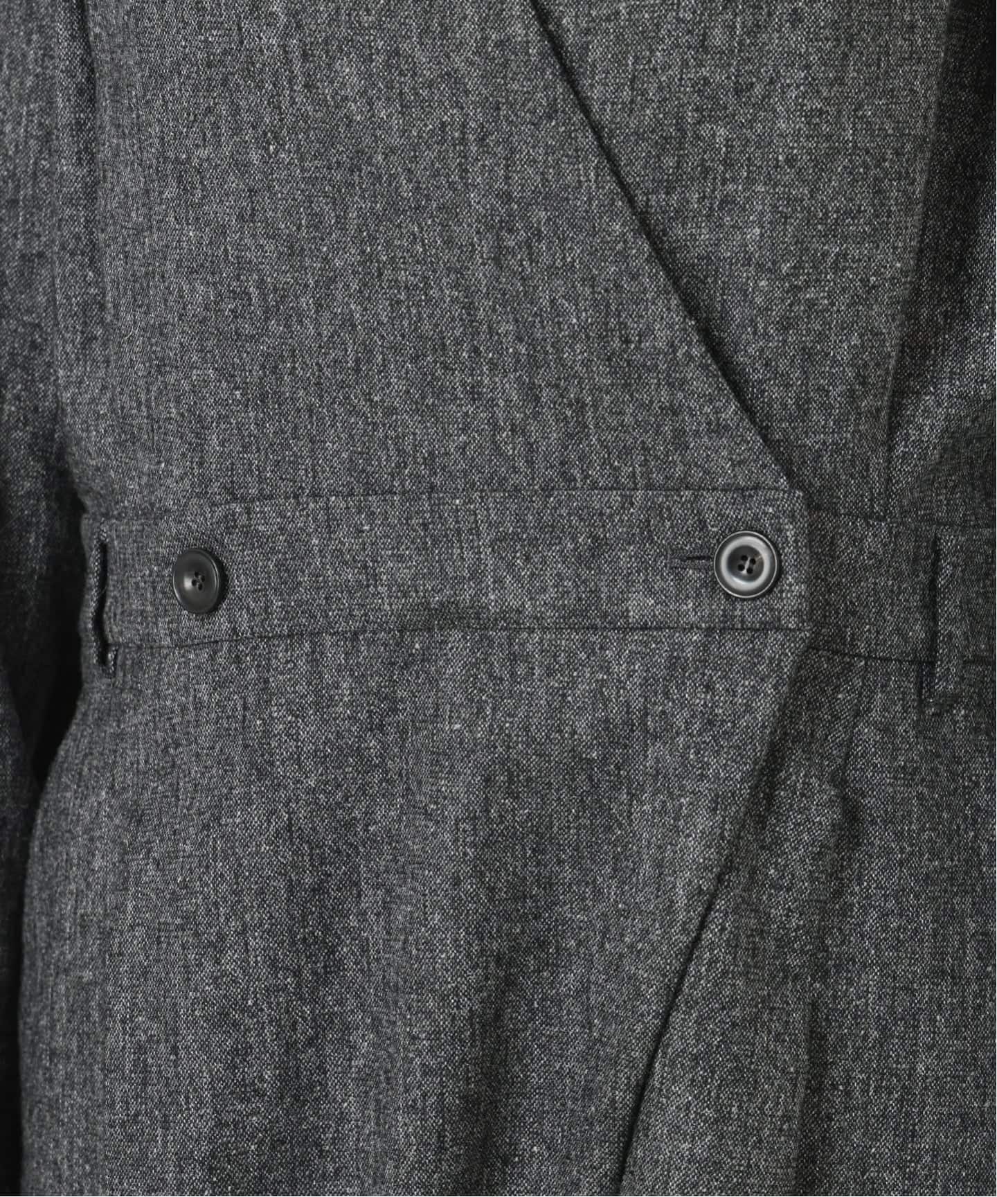 ウォッシャブルカシュクールオールインワン（つなぎ／オールインワン