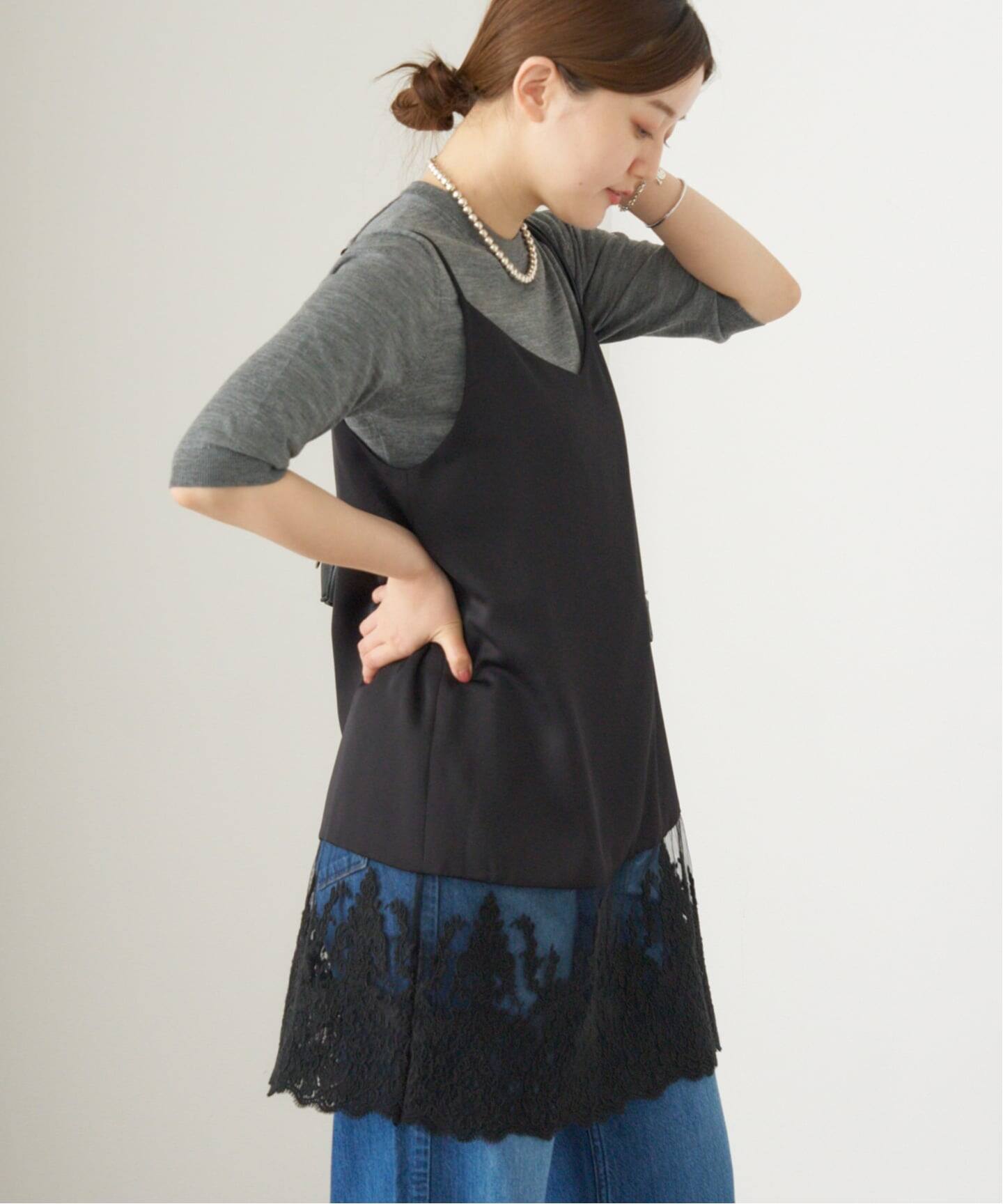 IENA サテンレースキャミソールワンピース ホワイト ナチュラル　新品タグ付き IENA｜《追加2》Satinレース キャミソールワンピース | Rakuten