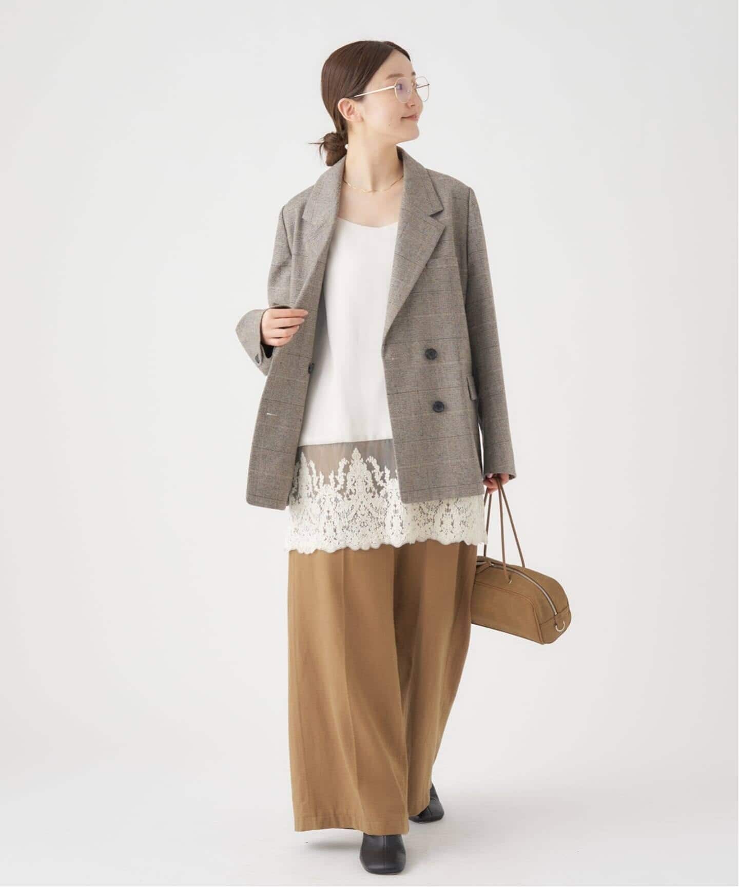 追加2》Satinレース キャミソールワンピース（ワンピース）｜IENA