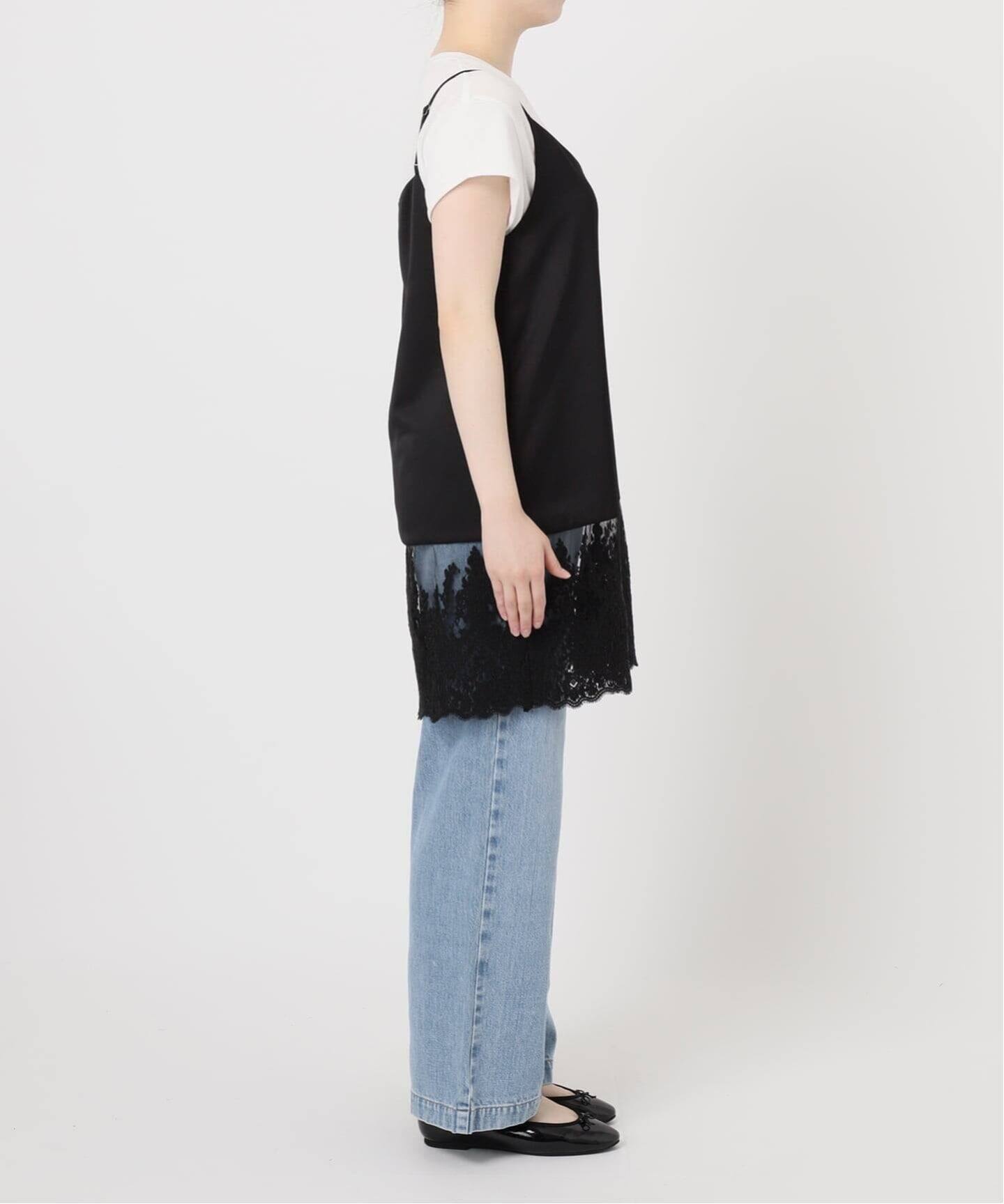 IENA Satinレース キャミソールワンピース 追加2予約》Satinレース キャミソールワンピース（ワンピース）｜IENA