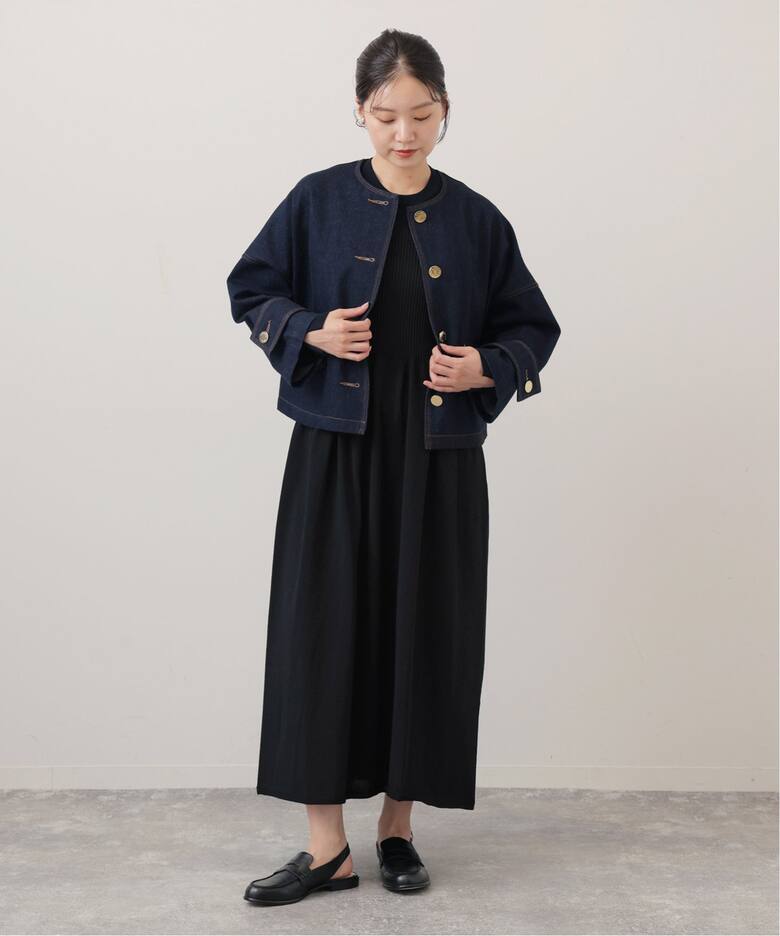 ホールリブ ギャザーワンピース（ワンピース）｜IENA（イエナ）の通販  