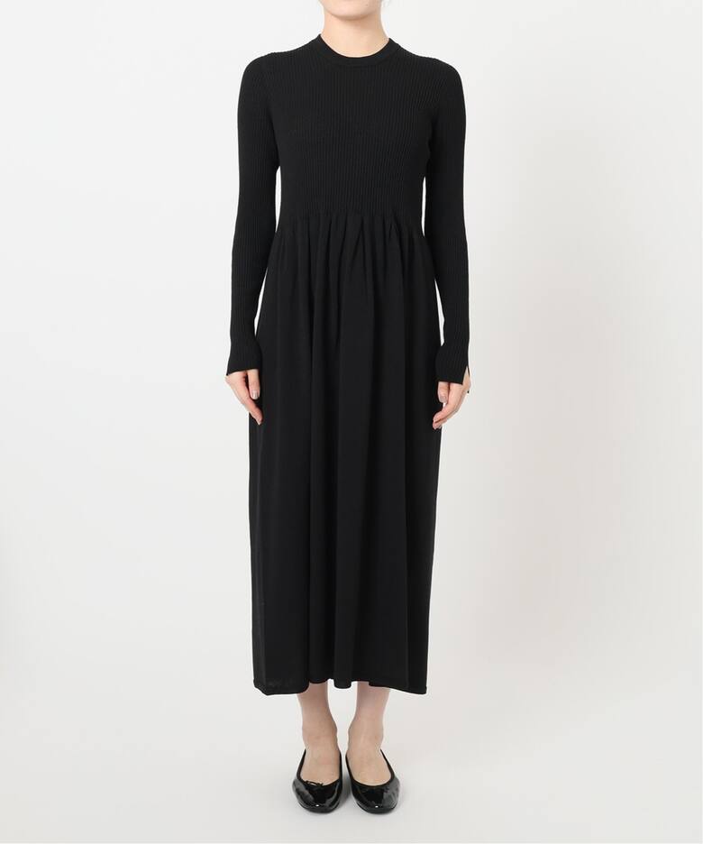 ホールリブ ギャザーワンピース（ワンピース）｜IENA（イエナ）の通販  