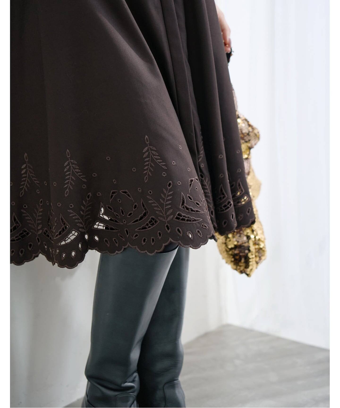 エンブロイダードティアードレス（ワンピース）｜IENA（イエナ）の通販