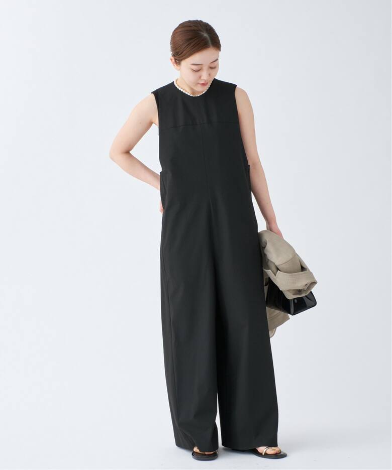 バッククロスオールインワン（つなぎ／オールインワン）｜IENA（イエナ  