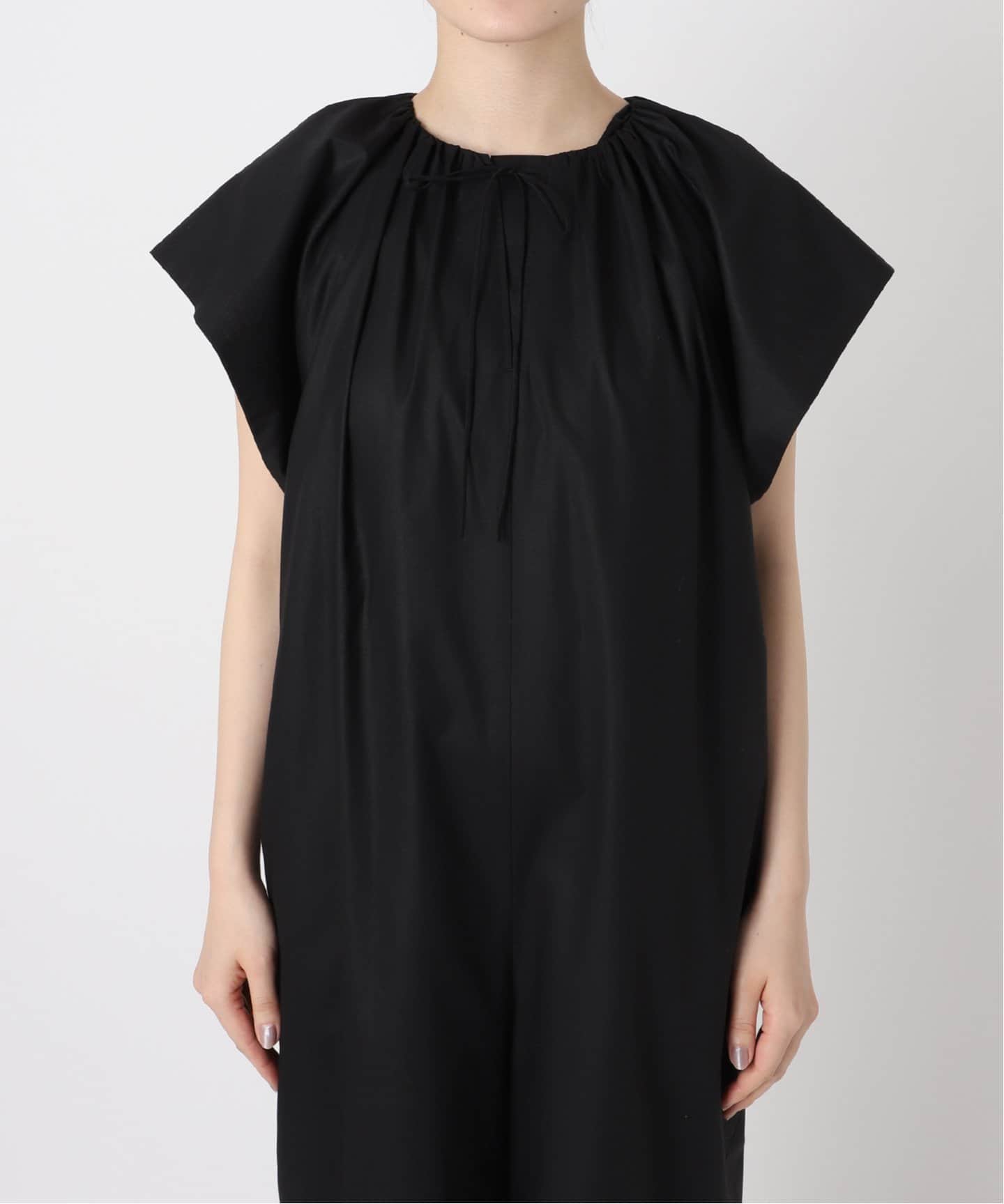 WEB・一部店舗限定》エアリースリーブオールインワン（つなぎ