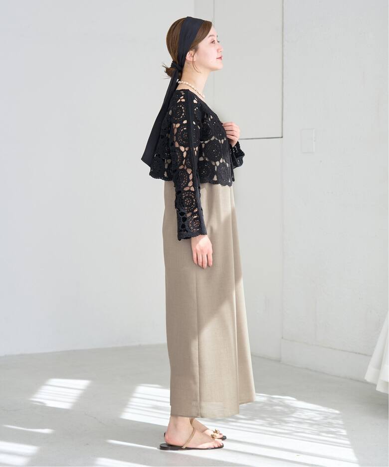 予約》リネンライクキャミワンピース（ワンピース）｜IENA（イエナ）の  