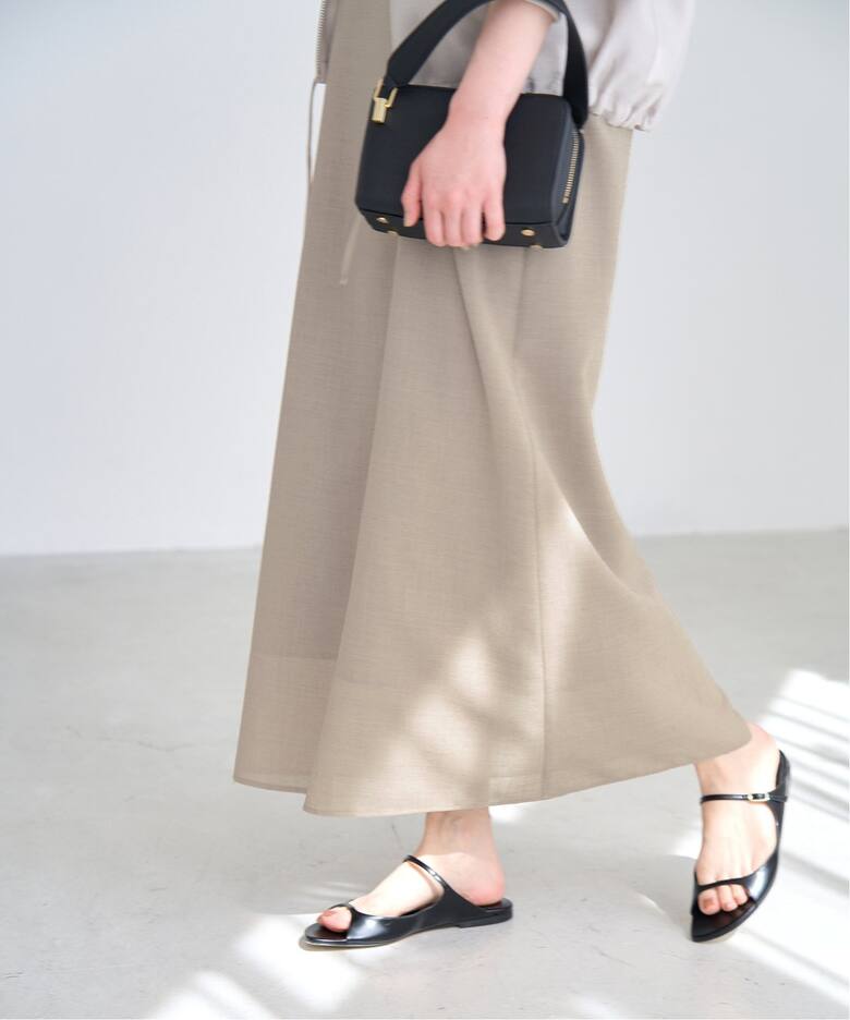 予約》リネンライクキャミワンピース（ワンピース）｜IENA（イエナ）の  