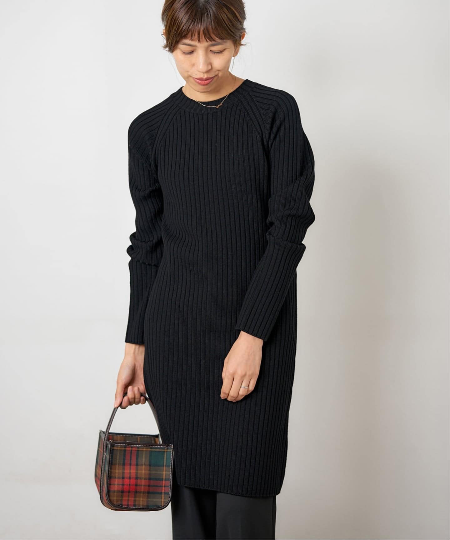 ワイドリブワンピース（ワンピース）｜IENA（イエナ）の通販