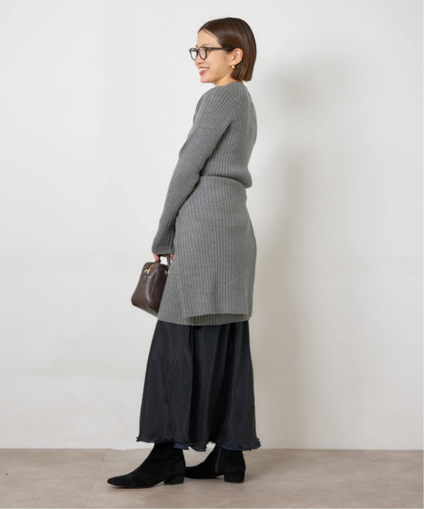 ワイドリブワンピース（ワンピース）｜IENA（イエナ）の通販