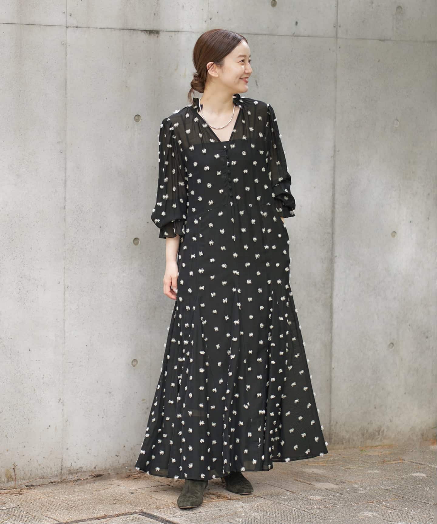 PONPONフレアワンピース（ワンピース）｜IENA（イエナ）の通販