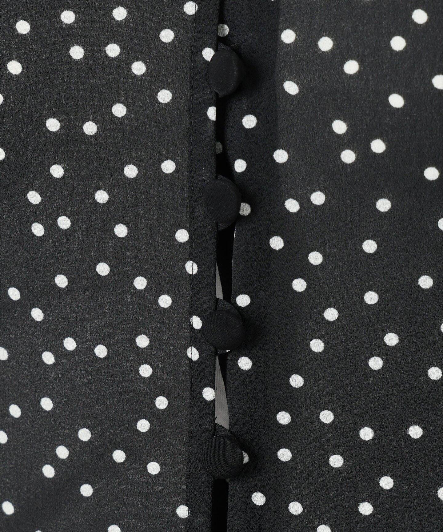 WEB限定/追加》ドット フリル ワンピース（ワンピース）｜IENA