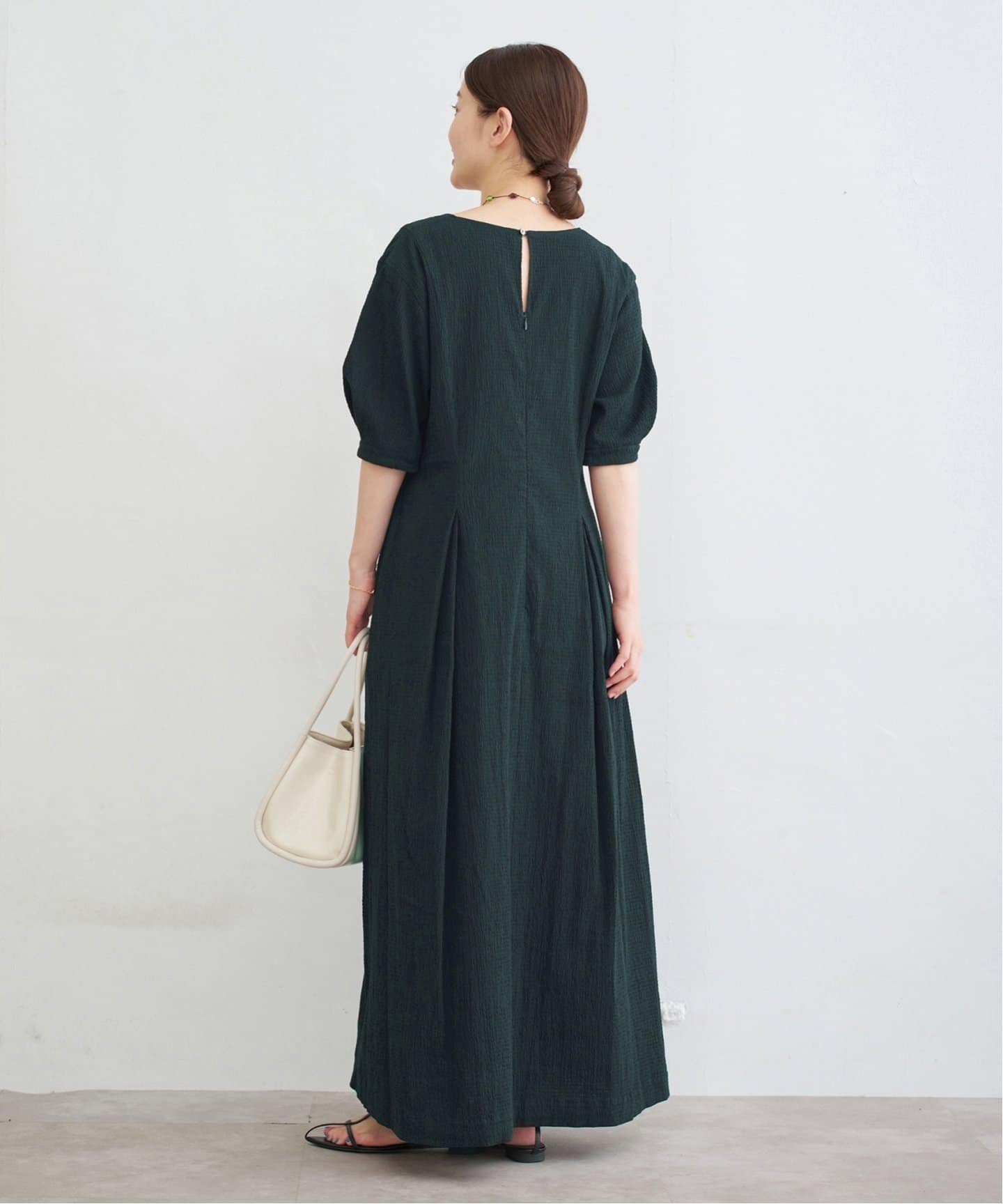 IENA - 【 IENA】イエナ Vネック サッカーブラウス IENA（イエナ）の「Vネック サッカーブラウス（シャツ/ブラウス