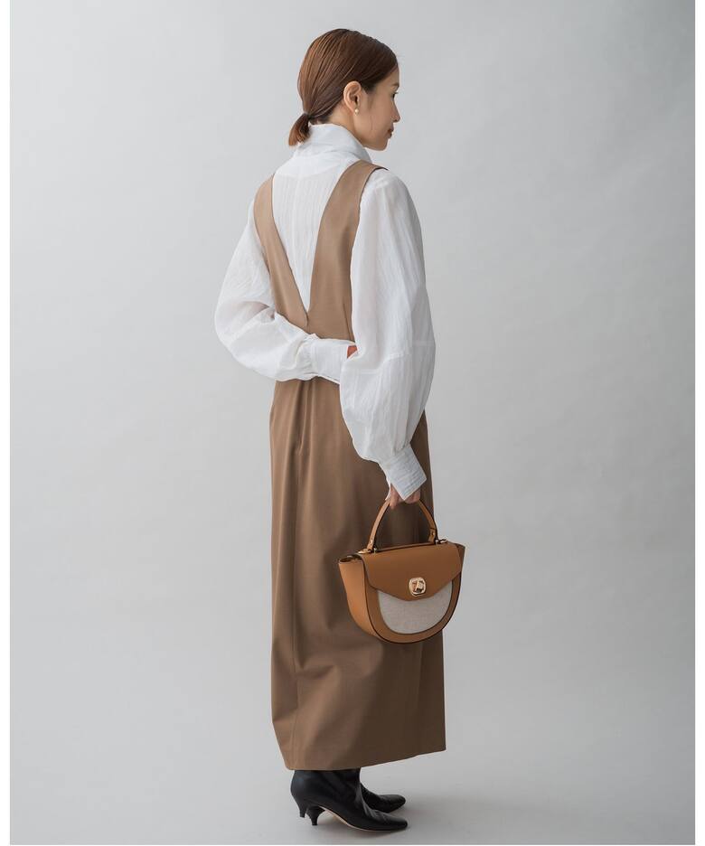 ＆NAVY サロペットスカート（ワンピース）｜IENA（イエナ）の通販 