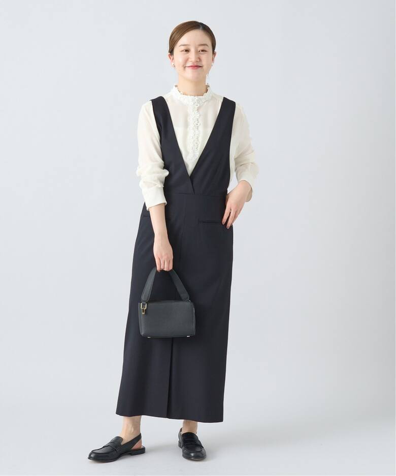 ＆NAVY サロペットスカート（ワンピース）｜IENA（イエナ）の通販  