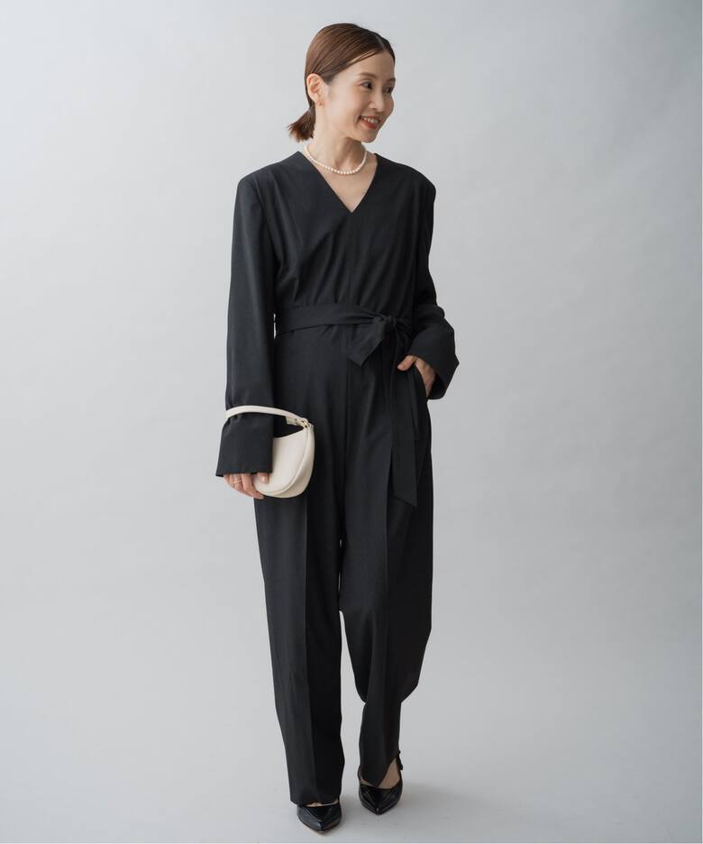 ＆NAVY Vネックオールインワン（つなぎ／オールインワン）｜IENA 