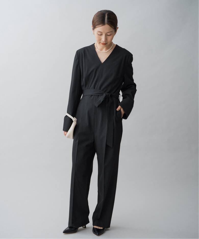 ＆NAVY Vネックオールインワン（つなぎ／オールインワン）｜IENA 