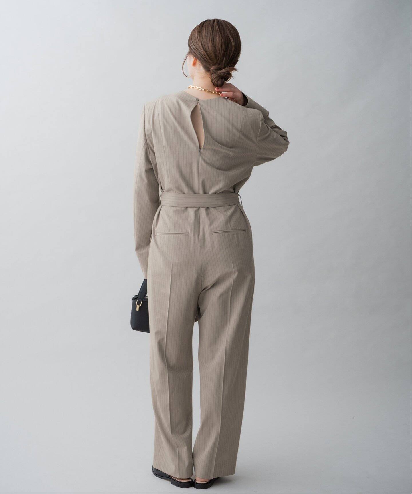 ＆NAVY Vネックオールインワン（つなぎ／オールインワン）｜IENA