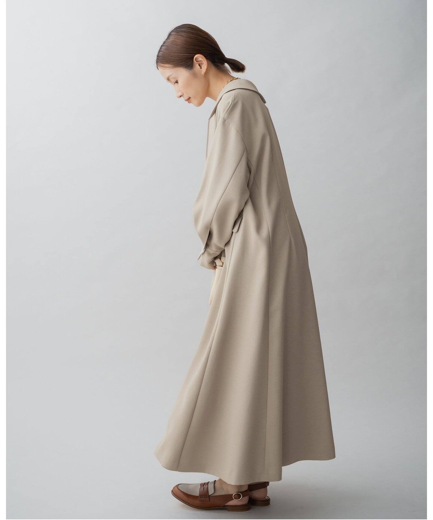 ＆NAVY スキッパーフレアワンピース（ワンピース）｜IENA（イエナ）の